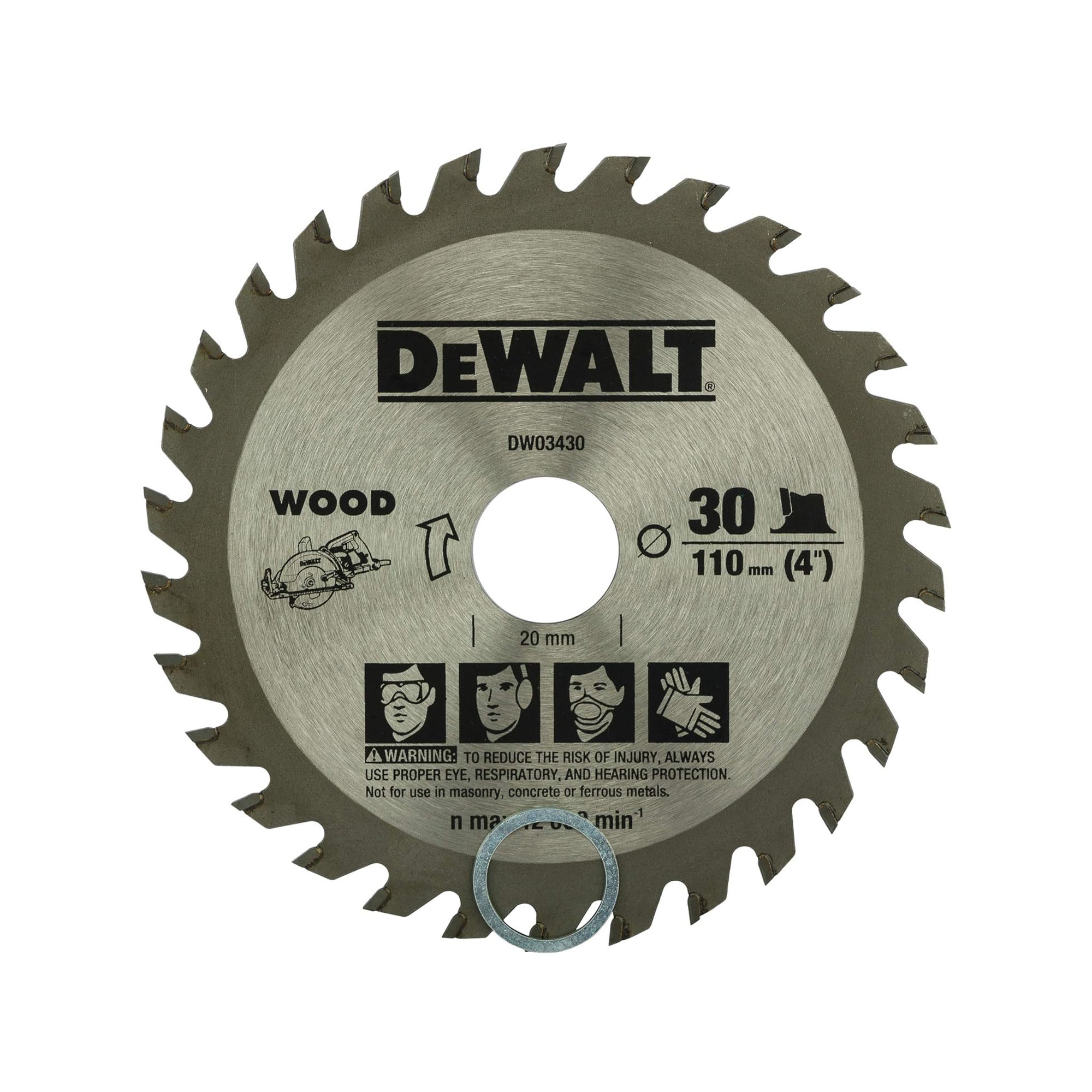 DeWalt Wood Cutting Blade 4'' DW03430