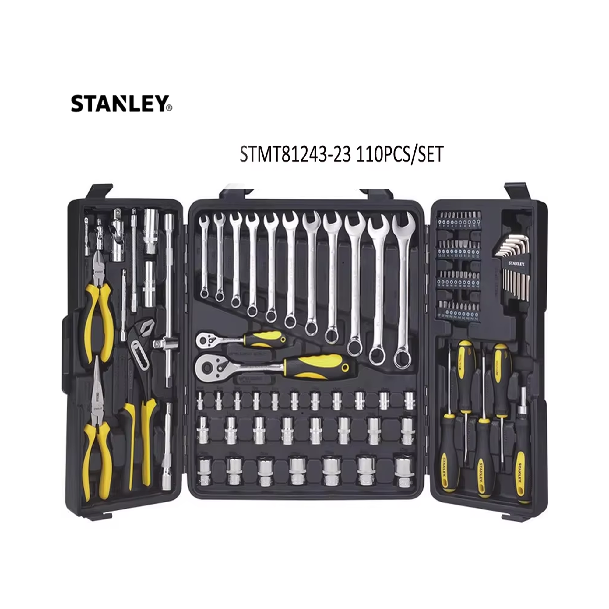 Stanley 110 Pieces Automotive Multi-Tool Set, Stmt81243