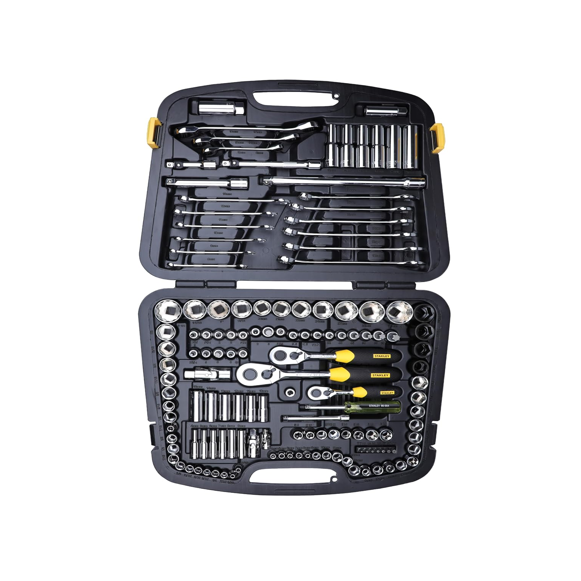 Stanley 94-181 Master Tool Set 150 Pieces - Yellow & Black