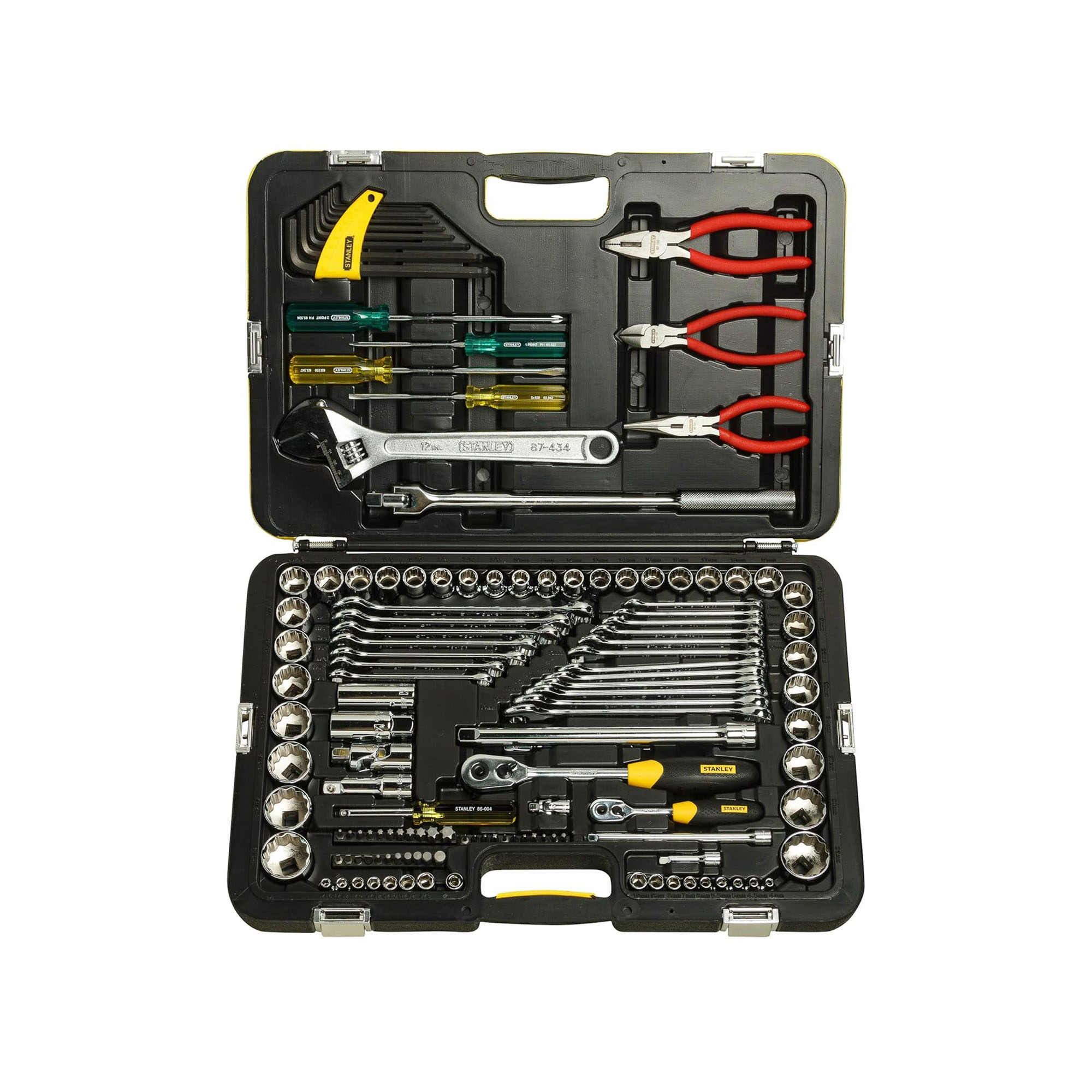 Stanley 99-059 Metric Tool Kit For Automotive Use 132-Pieces