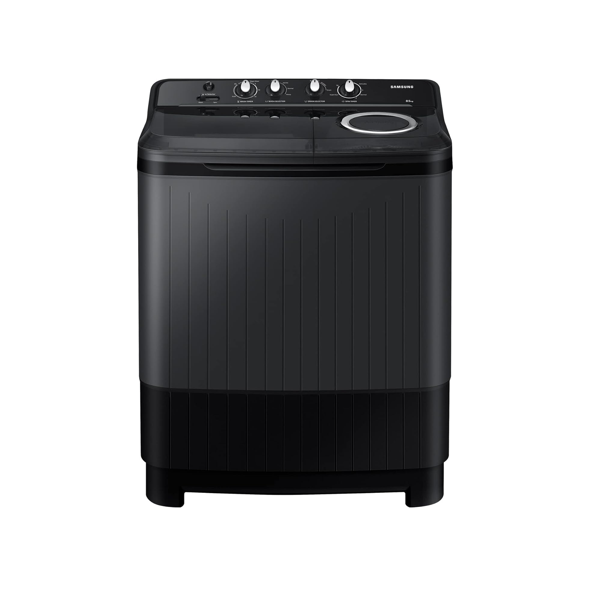 Samsung Washing Machine - Semi Automatic - WT85B4200GD - 8.5Kg - Black