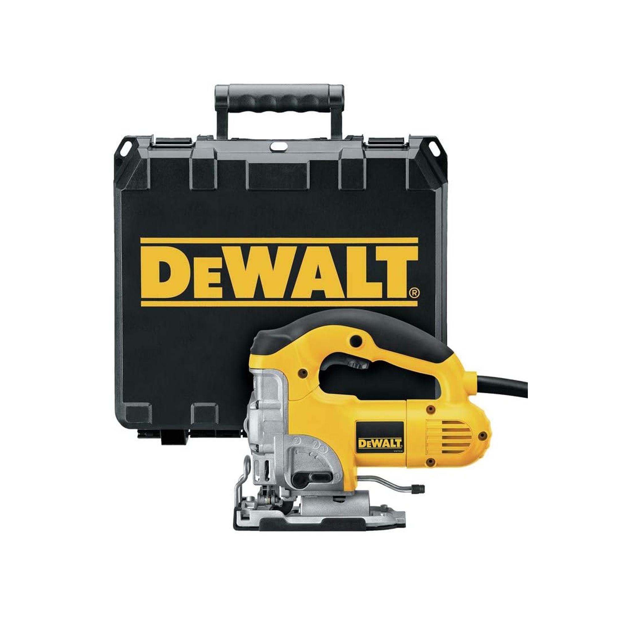 DeWalt Jig Saw, Corded Electric, 6.5 Amp, Brushless Motor With LED Light (DW331K)