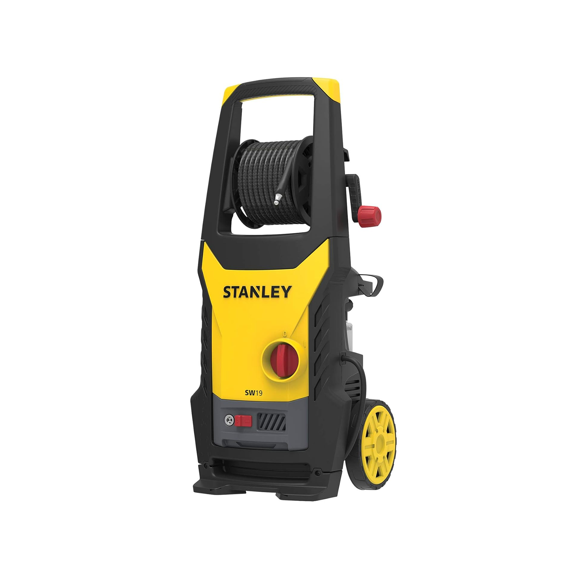 Stanley SW19 Pressure Washer with Induction Motor - Yellow & Black