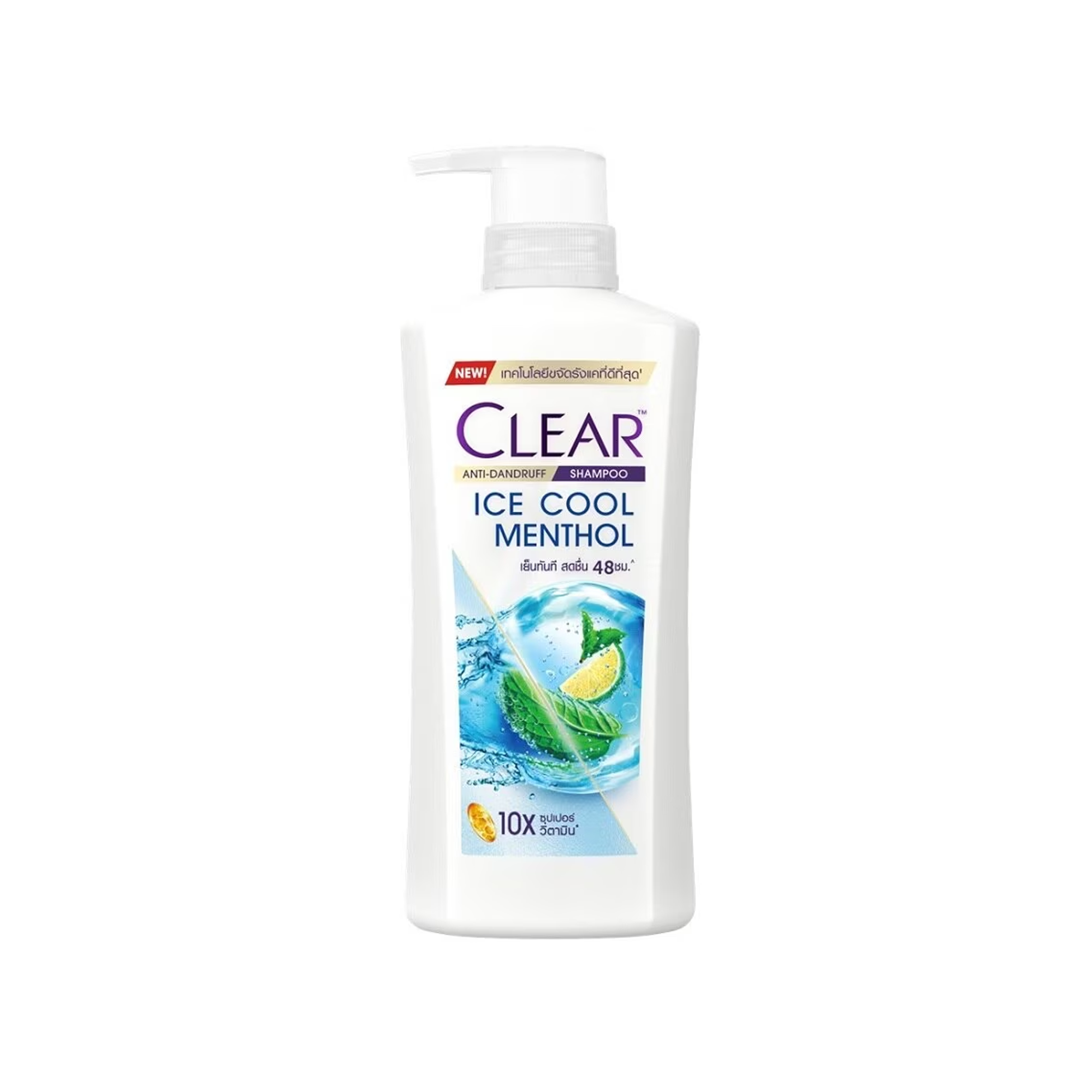 Clear Anti Dandruff Scalp Care Shampoo - Ice Cool Menthol - 400ml