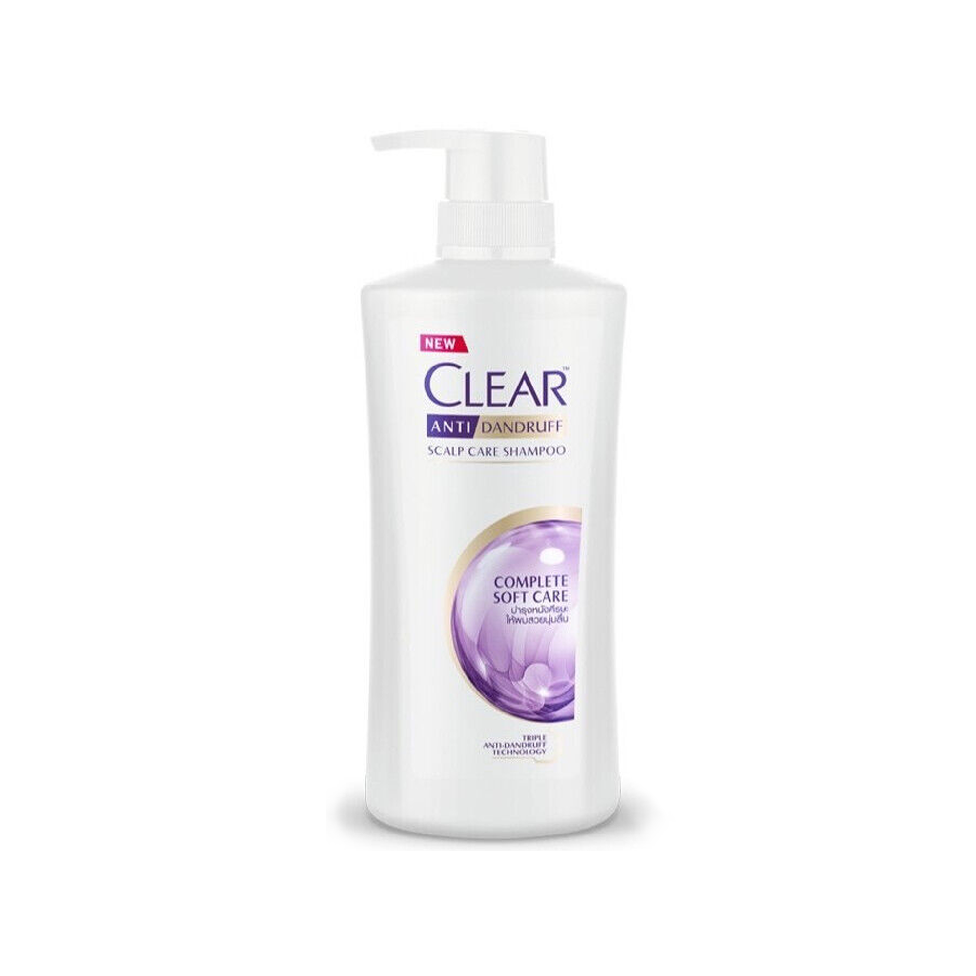 Clear Anti Dandruff Shampoo Scalp Care Shampoo - Complete Soft Care - 435ml