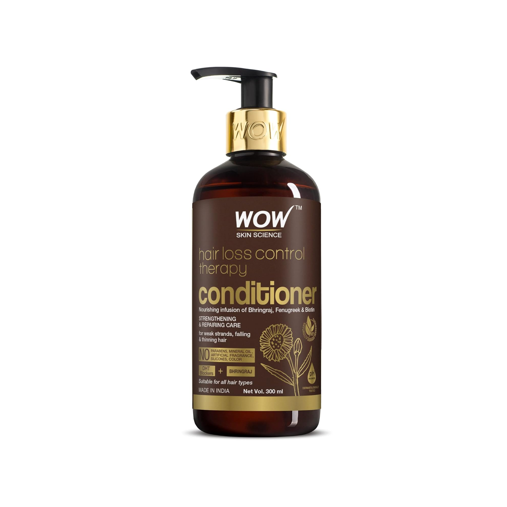 Wow Skin Science Hair Loss Control Therapy Conditioner | 300ml