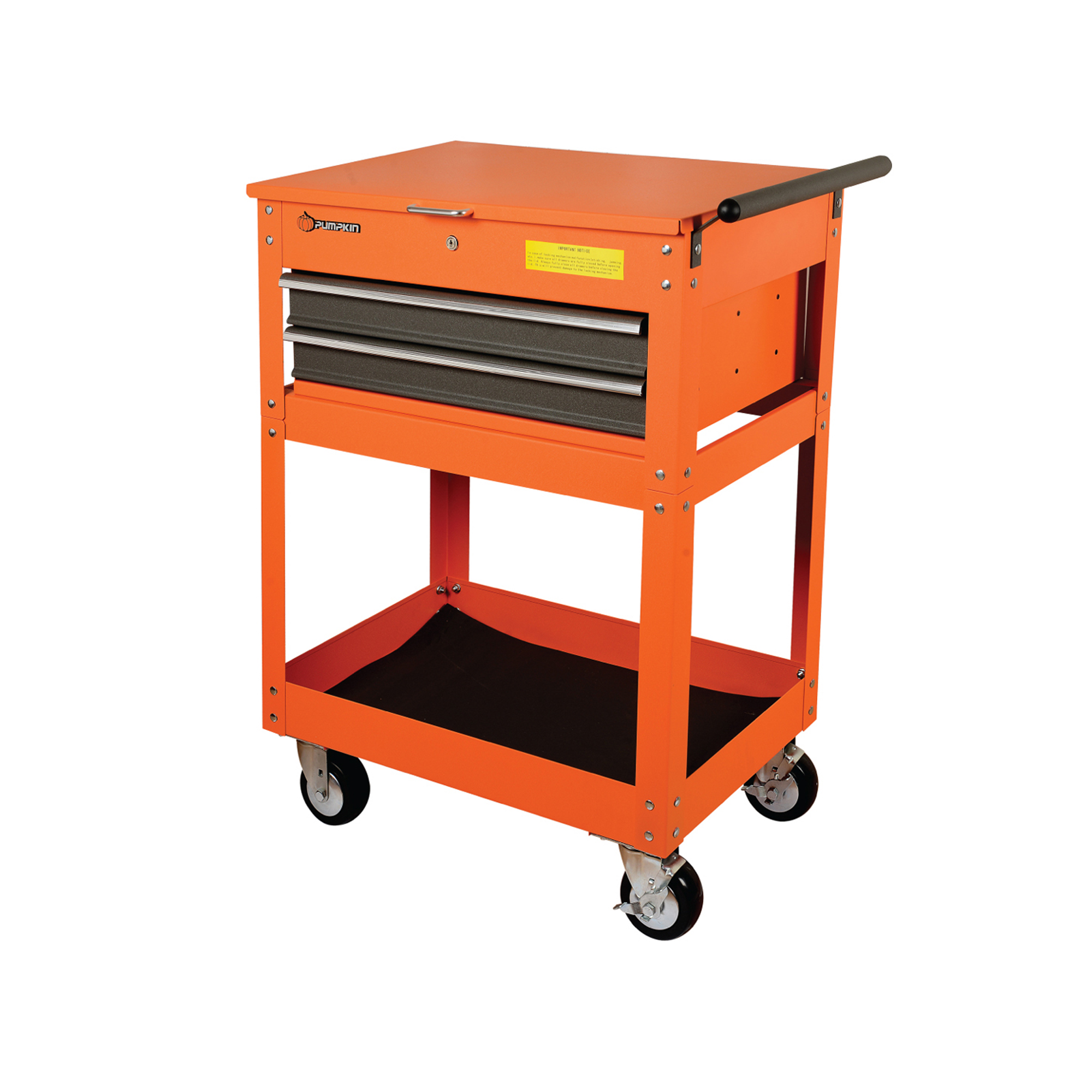 Pumpkin Service Trolly With 2 Drawers Tank TS2D, 2-Drawers Service Cart 30" | 20746