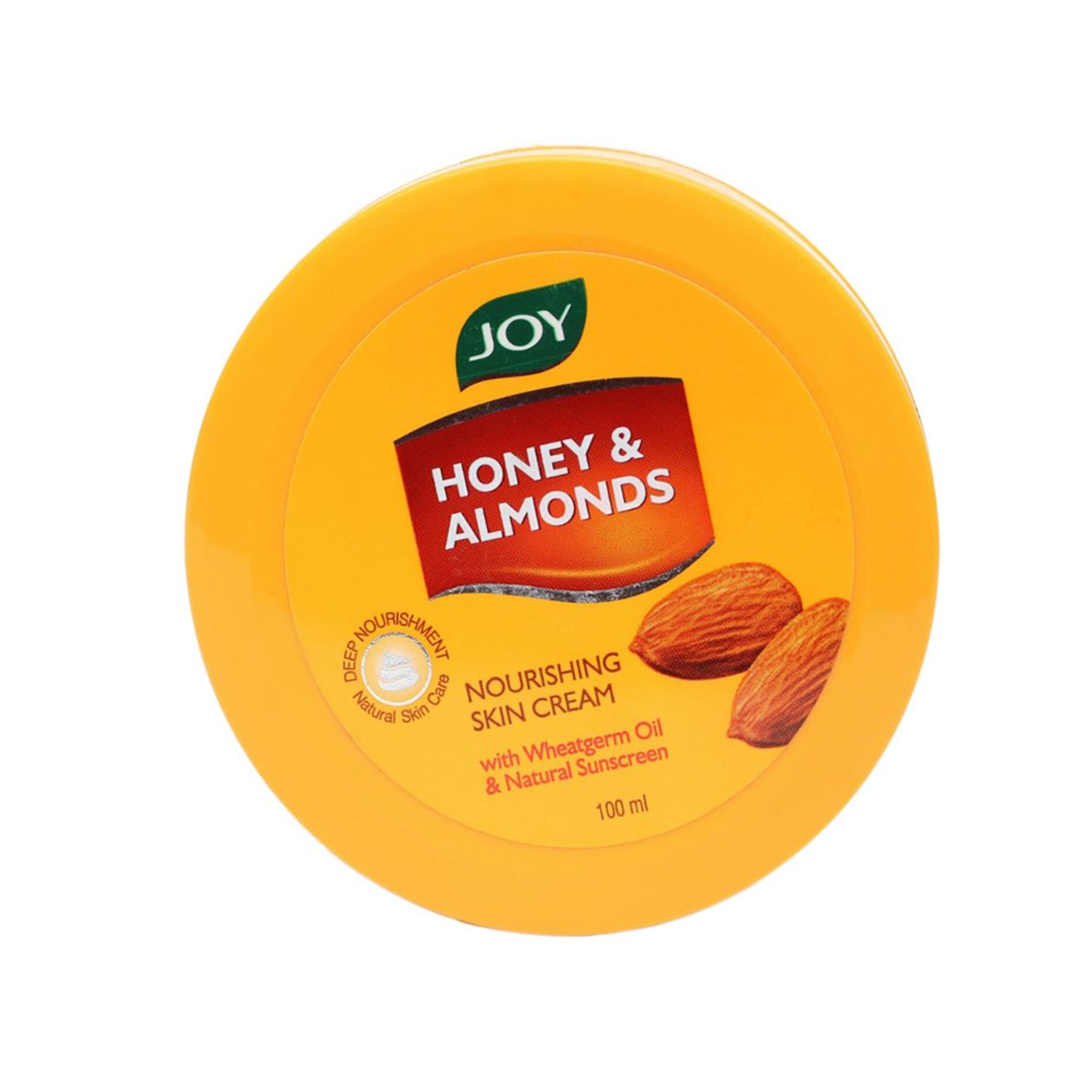 Joy Honey & Almonds - Nourishing Skin Cream With Wheatgerm Oil & Natural Sunscreen - 100ml