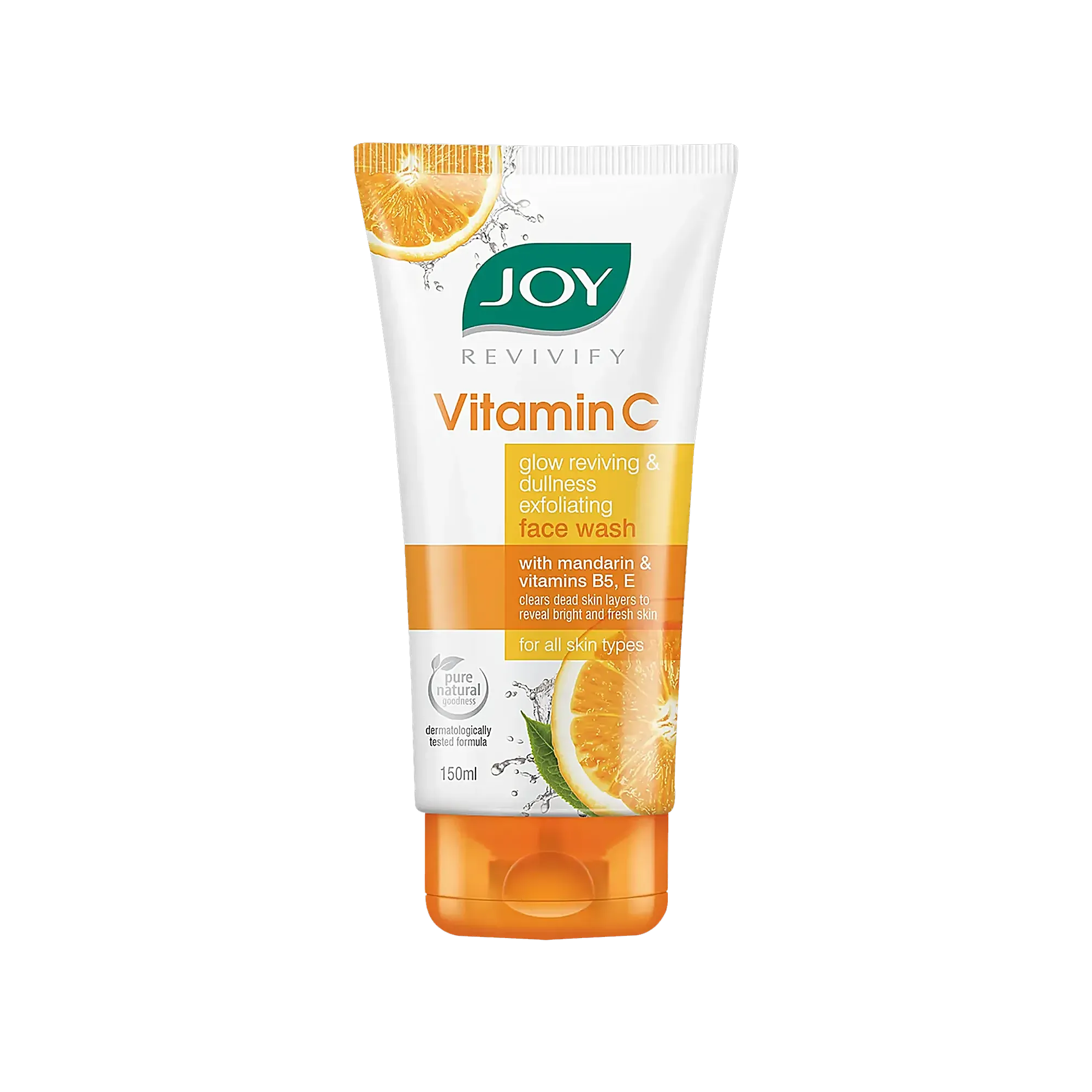 Joy Revivify Face Wash - Vitamin C - Pure Natural - For All Skin Type - 150ml