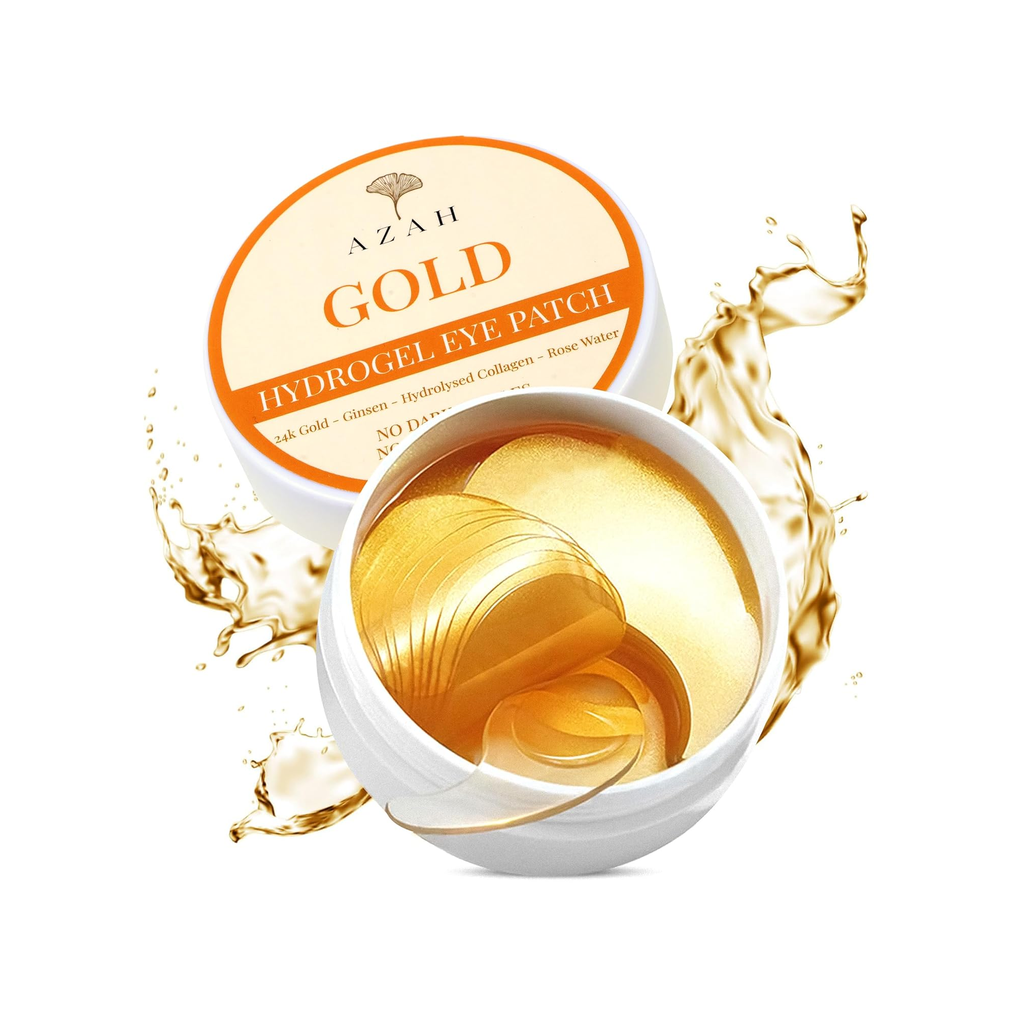 Skinsomnia Gold & Collagen Hyrdogel Eye Patch, 90g | 60 Patches