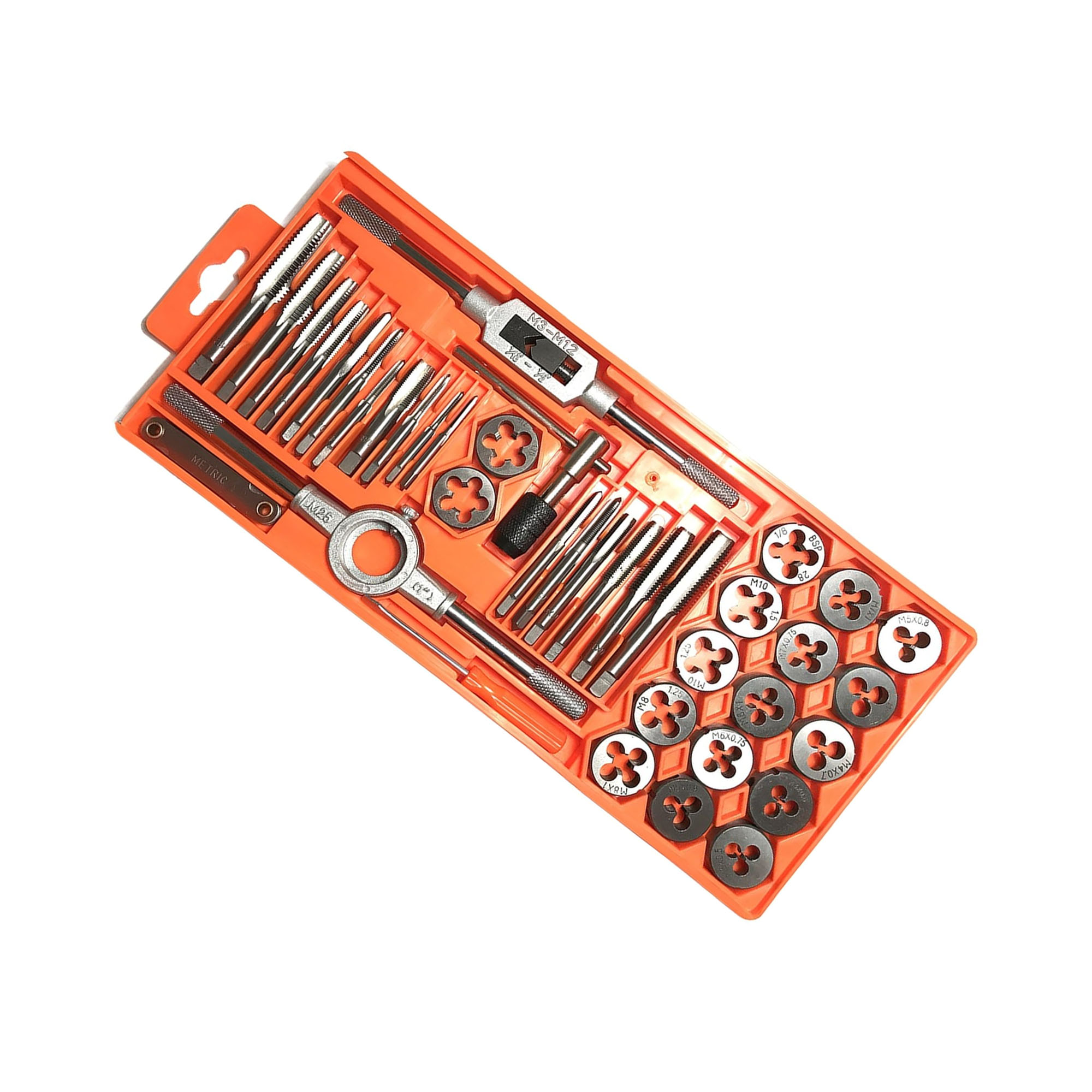 Harden 40 Pcs Metric Tap And Die Set - 610459