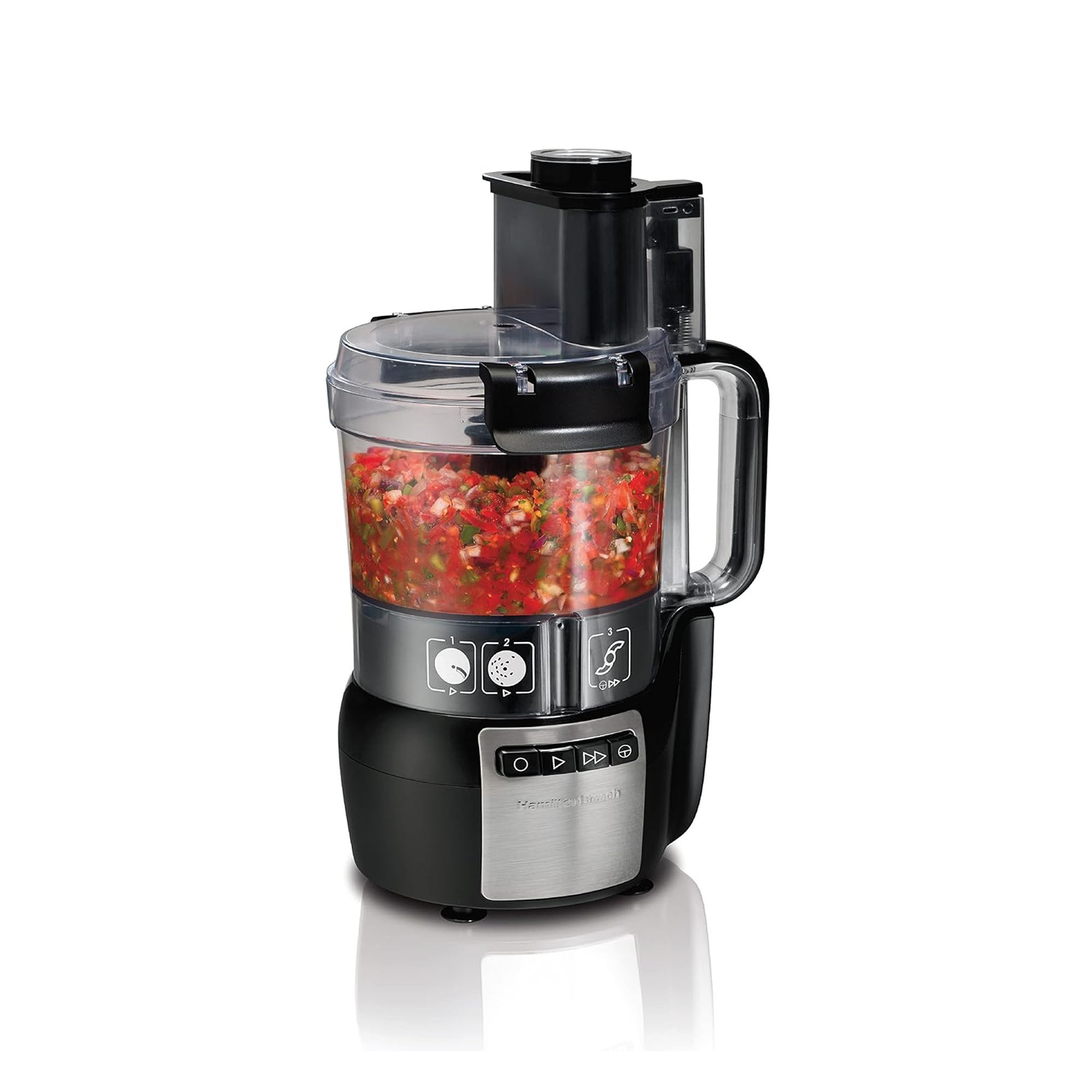 Hamilton Beach Stack & Snap Food Processor - 70720-SAU - 1.8L