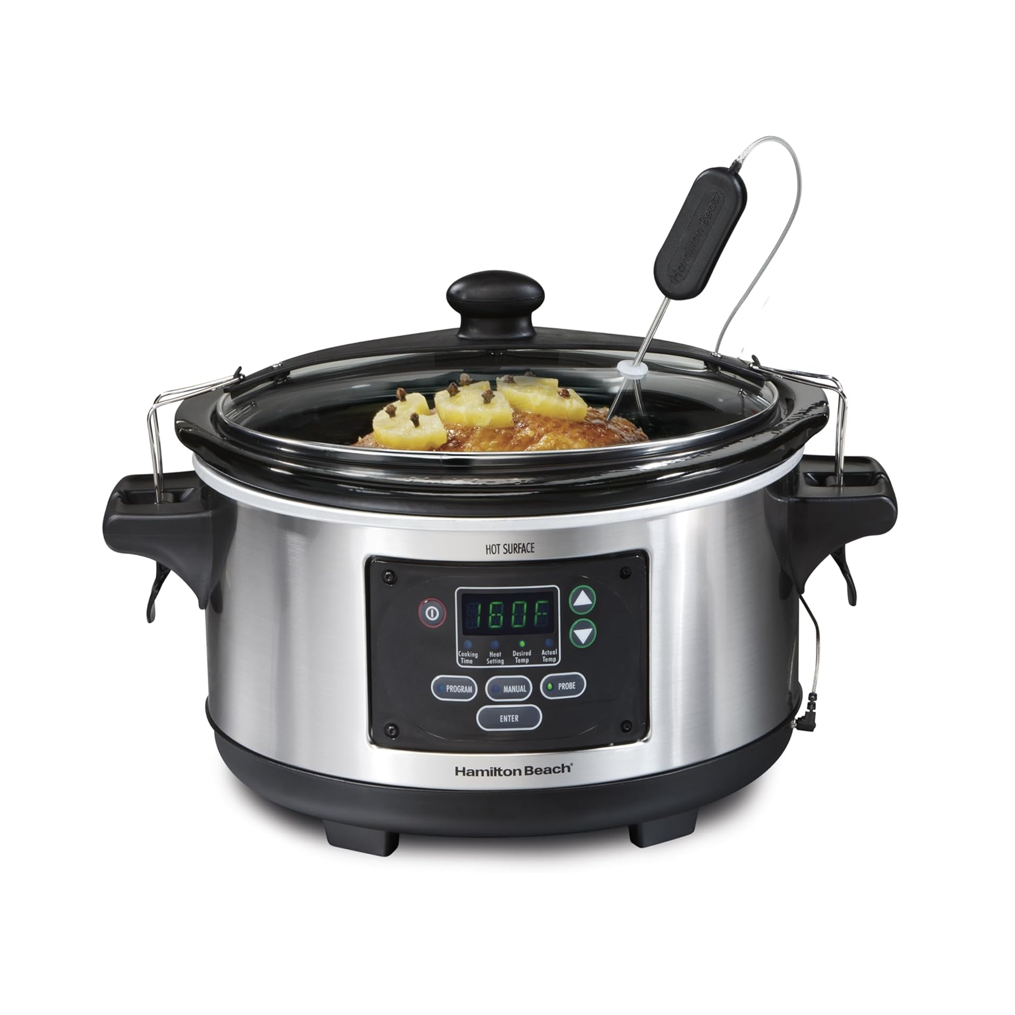 Hamilton Beach Slow Cooker With Temperature Probe -33956A-SAU - 4.5L