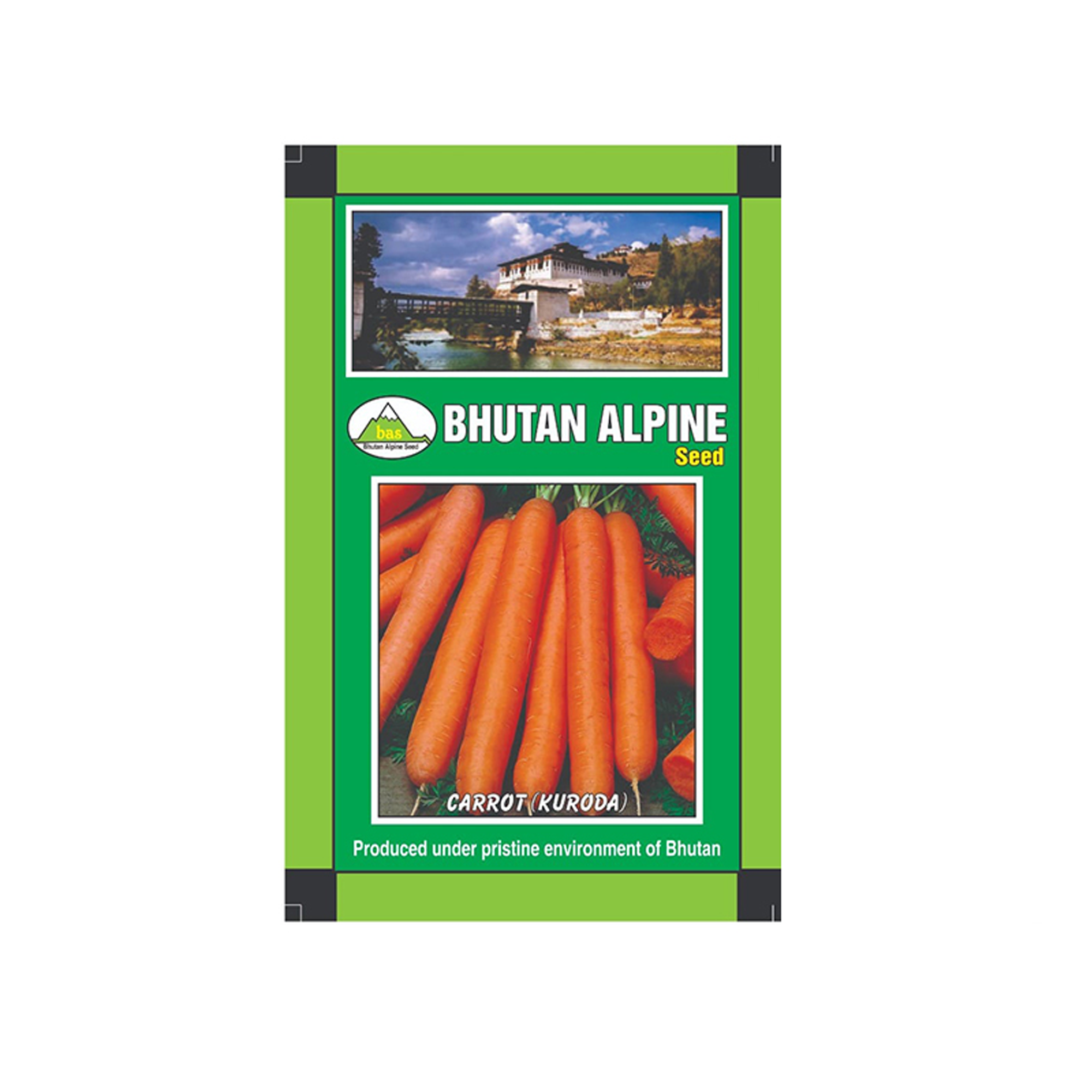 Bhutan Alpine Seed - Carrot New Kuroda Seed