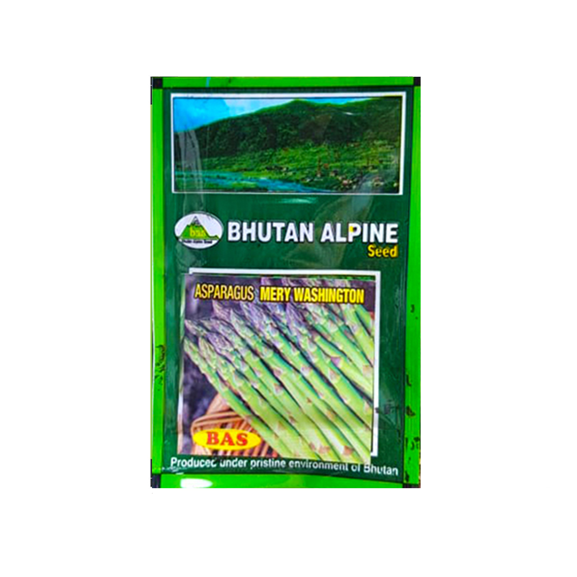 Bhutan Alipne - Asparagus Merry Washington Seed