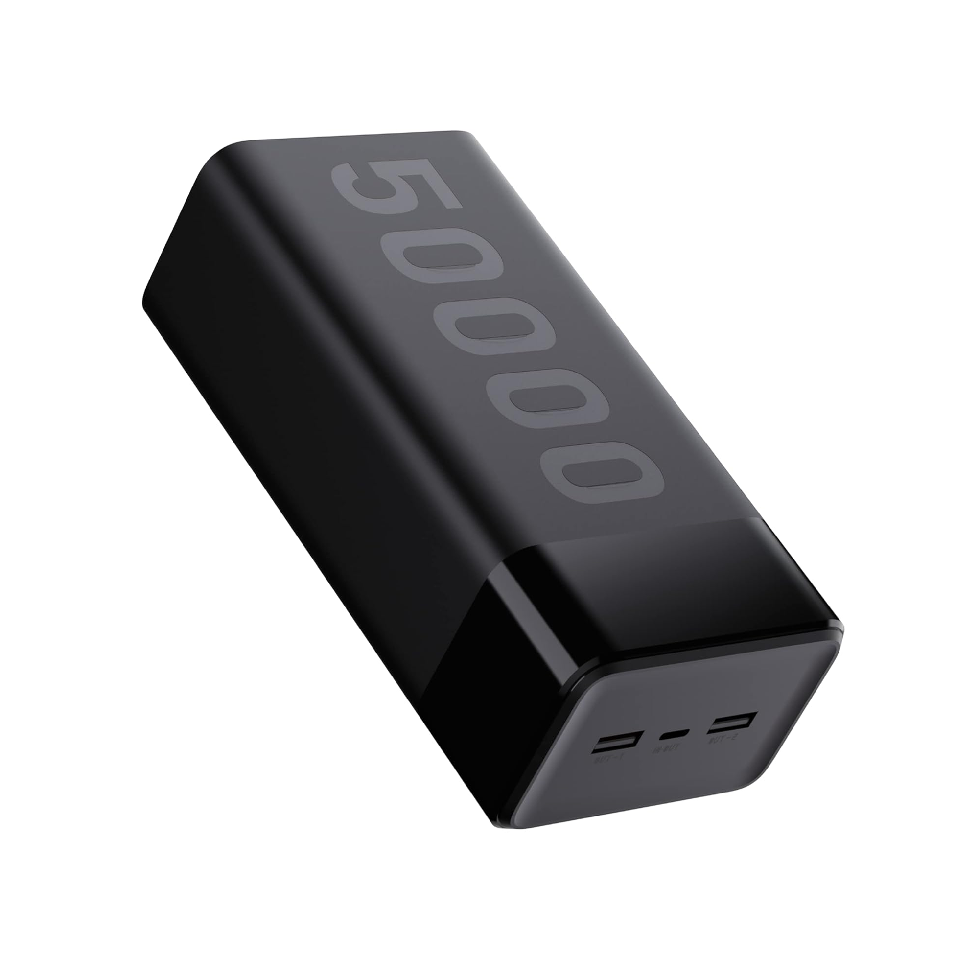 Ambrane Stylo Max Power Bank - 50000mAh - Black