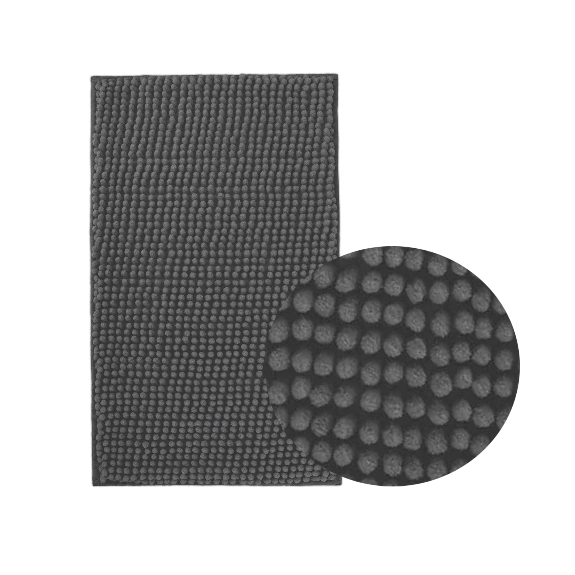 Spotzero By Milton - Microfiber Door Mat - SZ-0198 - Black