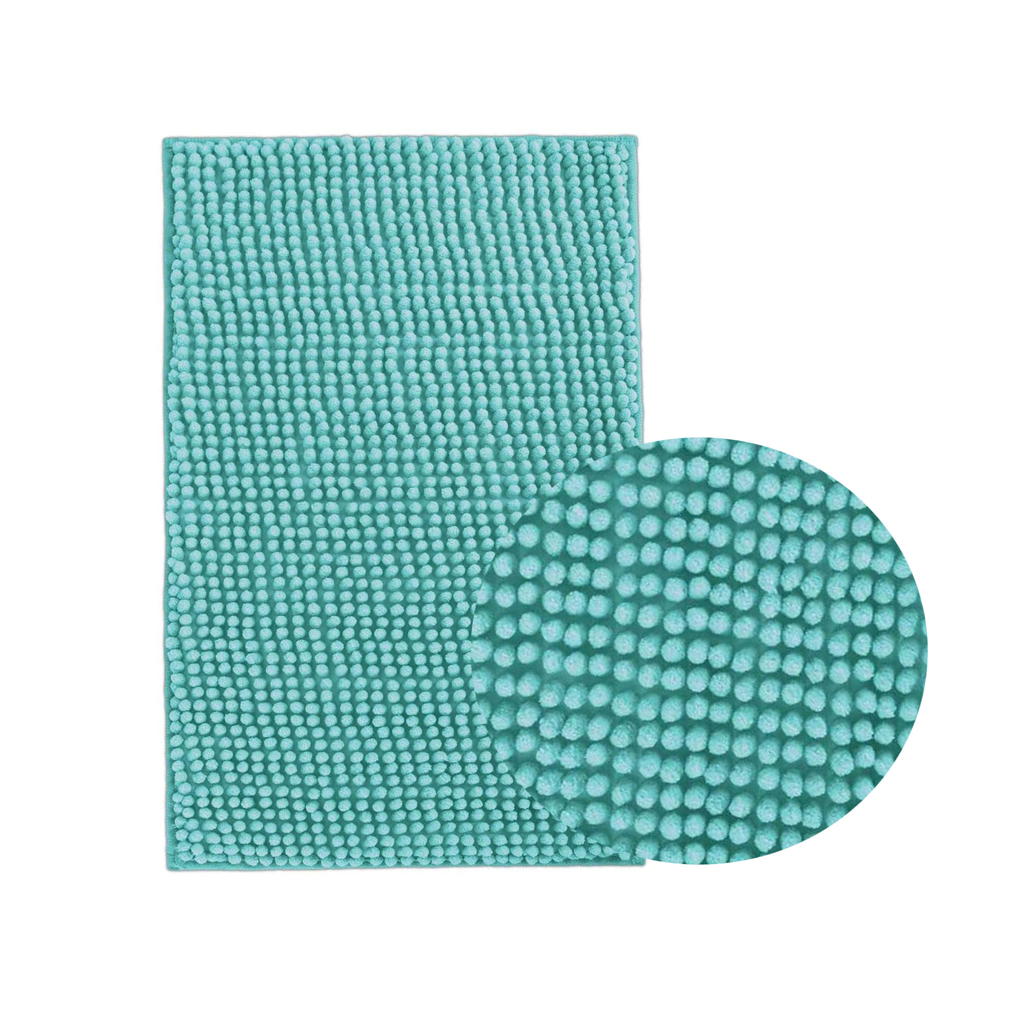 Spotzero By Milton - Microfiber Door Mat - SZ-0198 - Cyan