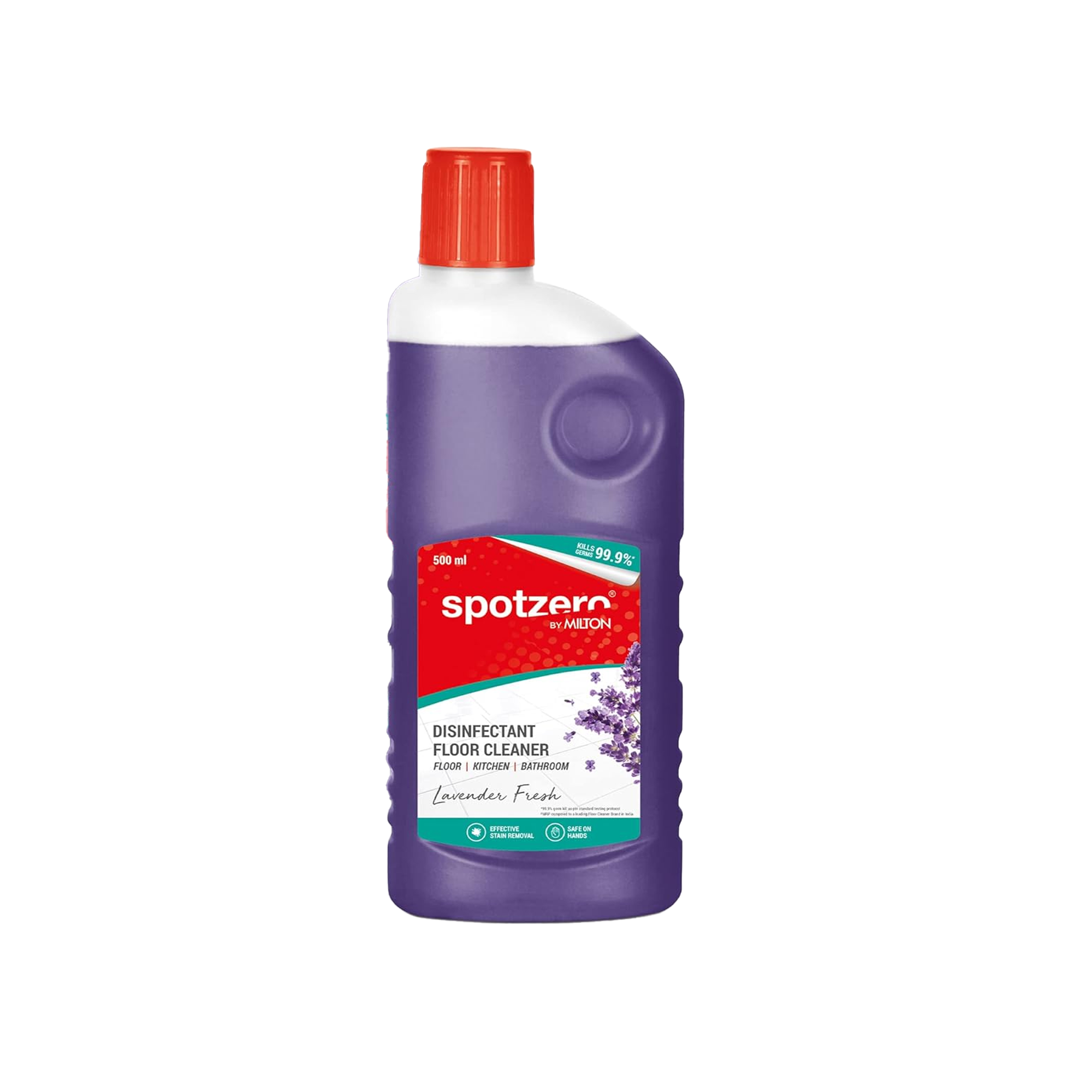 Spotzero By Milton - Disinfectant Floor Cleaner - Lavender Fresh - SZ-0285 - 500ml