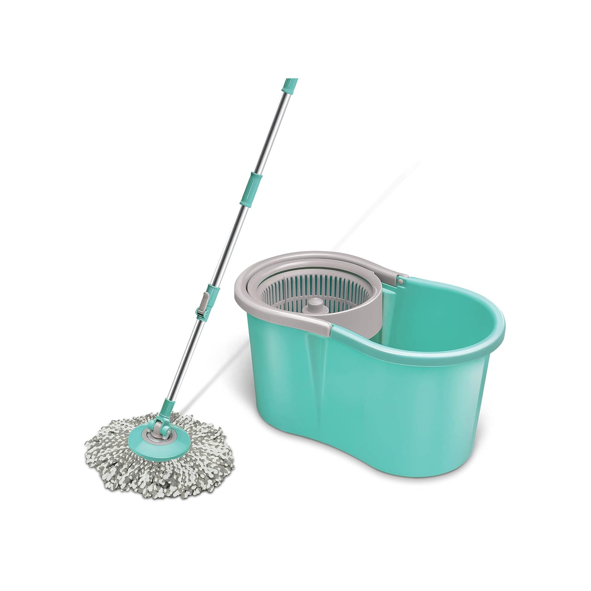 Spotzero By Milton - Compact Spin Mop Set - SZ-0102 - Cyan