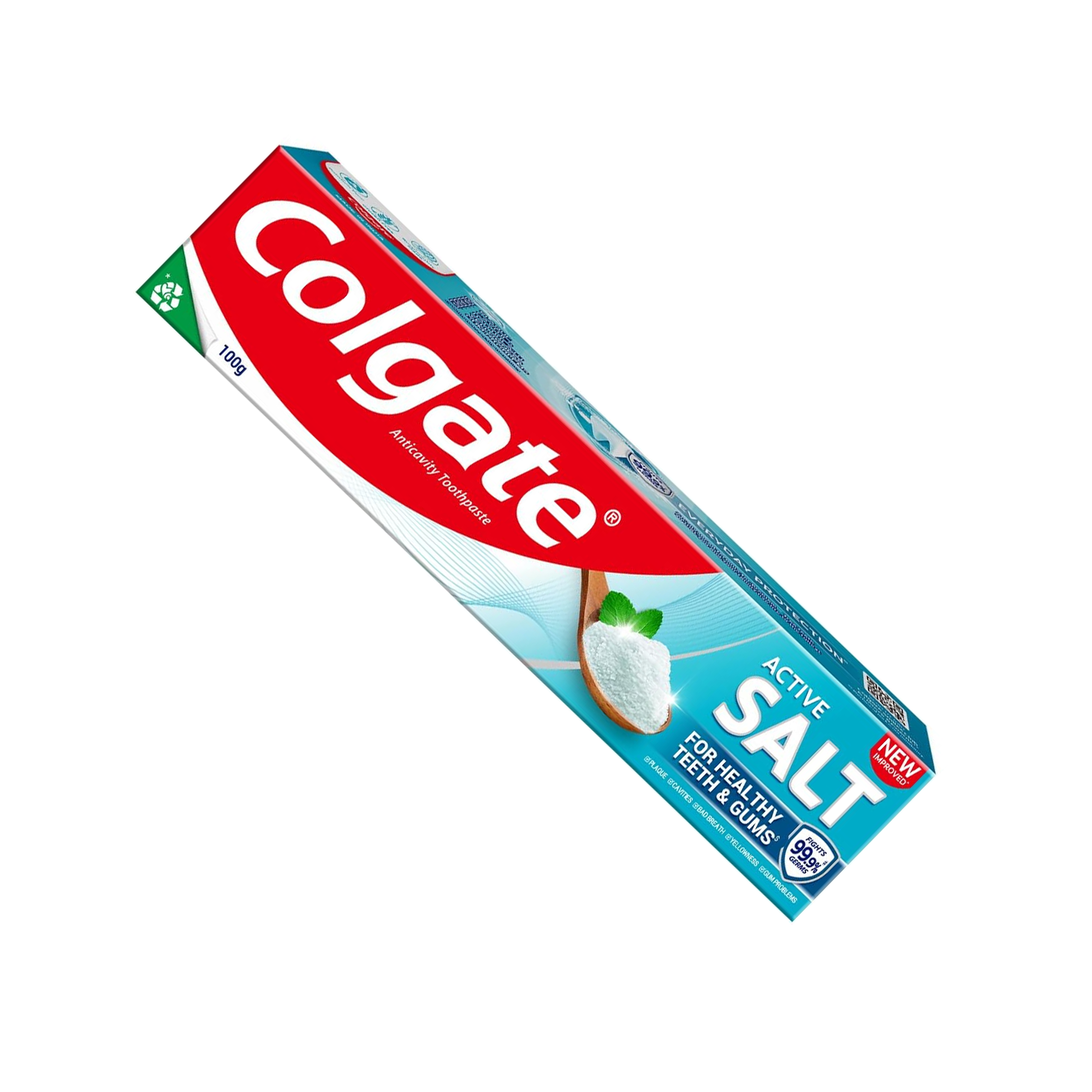 Colgate Anticavity Toothpaste - Active Salt - Prevents Dental Problems - 100g