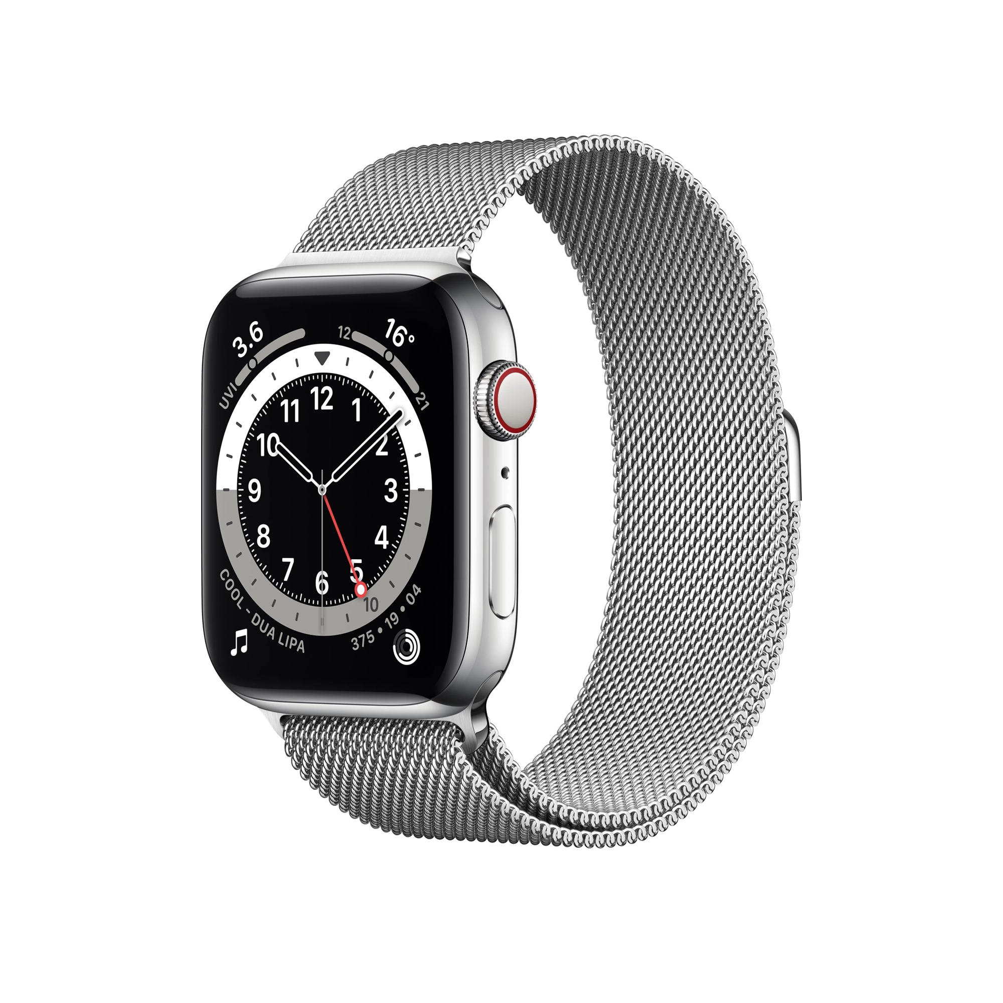 Apple Watch Series 6 (GPS) - Stainless Steel Case - Silver | 44mm