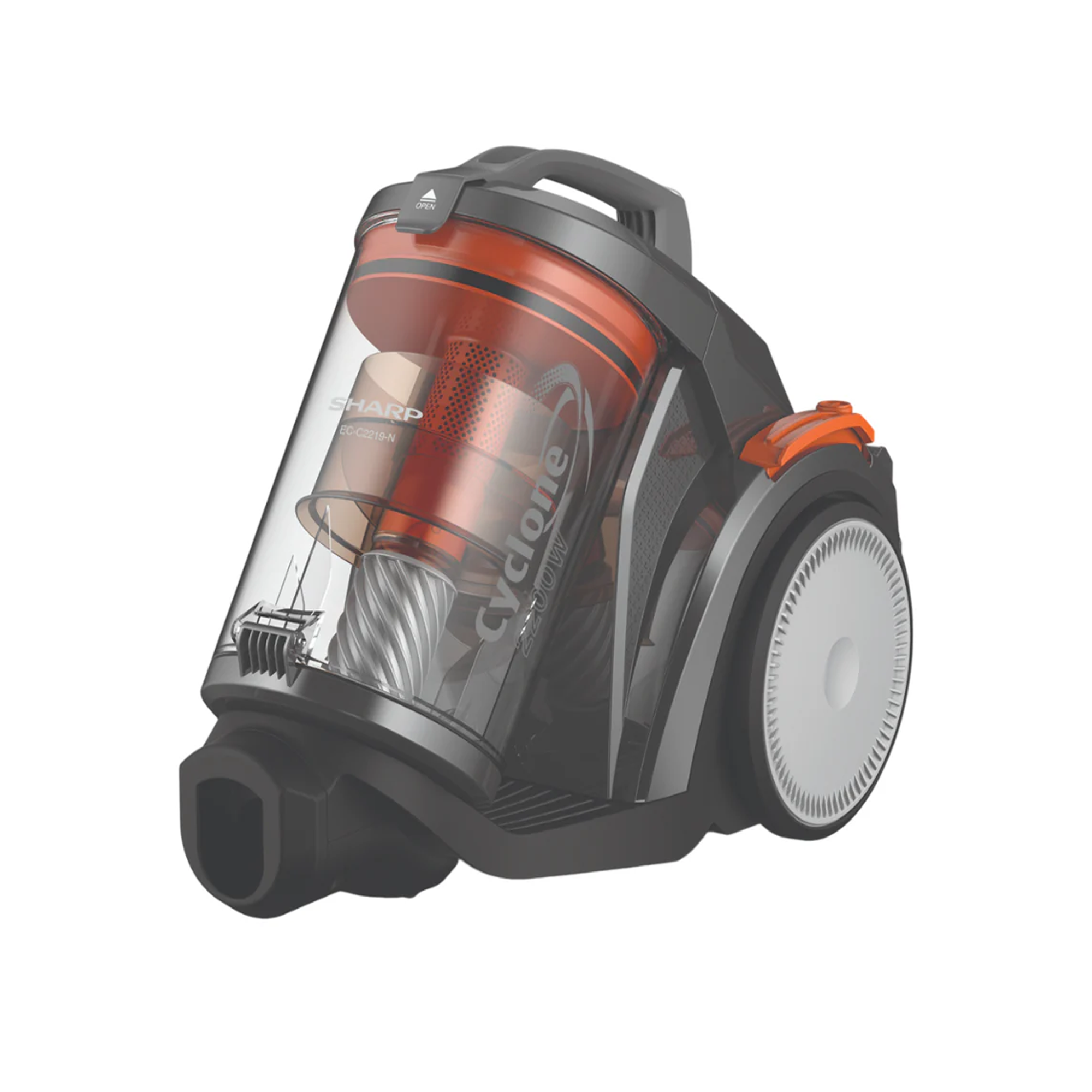 Sharp Vacuum Cleaner - ECC2219R - 2200W - 3L