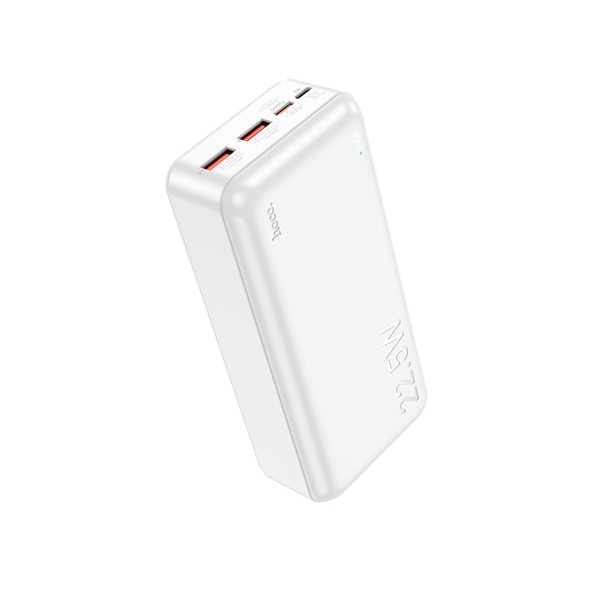 Hoco J101B Fast Charge Power Bank - 30000mAh - 22.5W - White