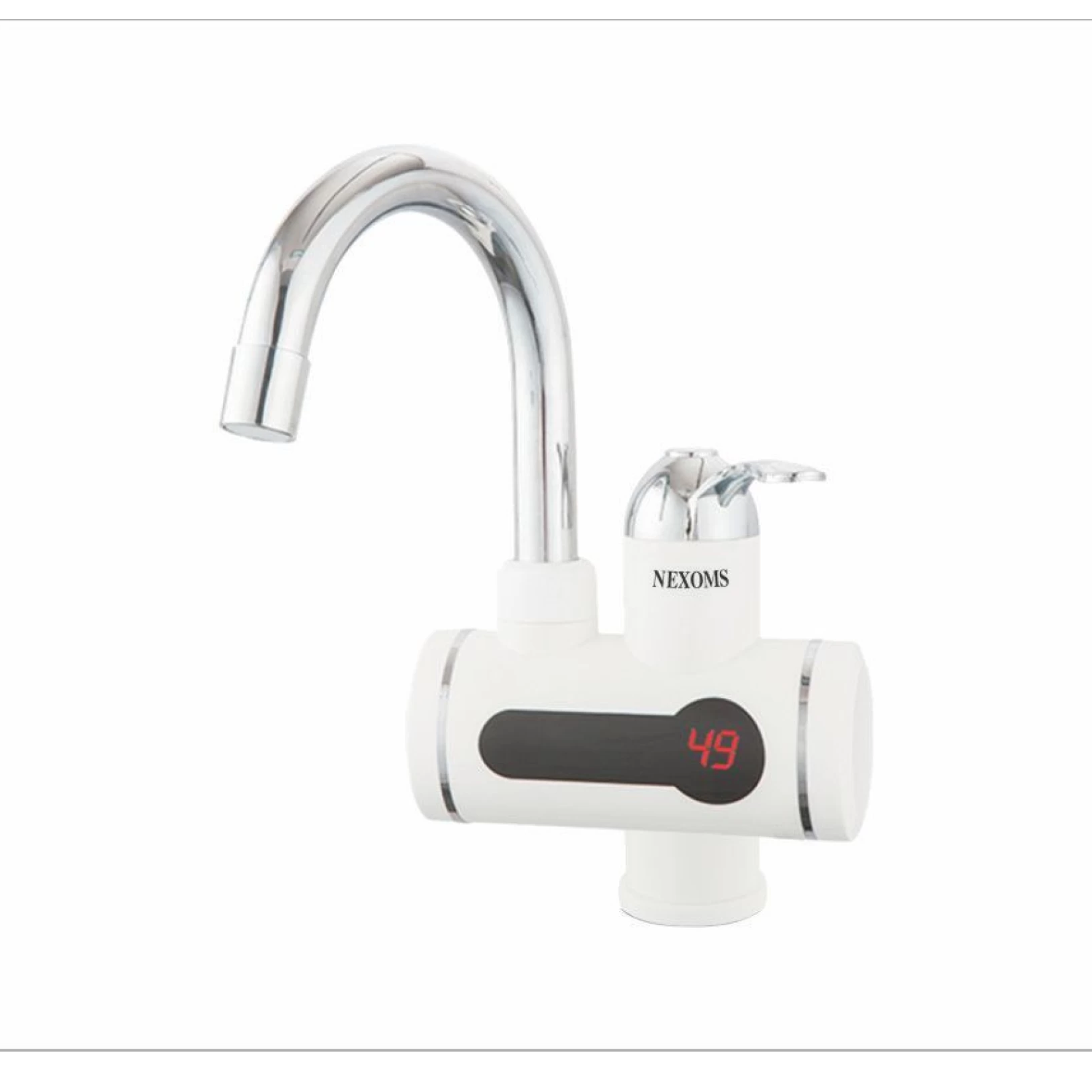 Nexoms 3-5 Seconds Instant Heating Faucet - Deck Mount Digital Series (CD01)