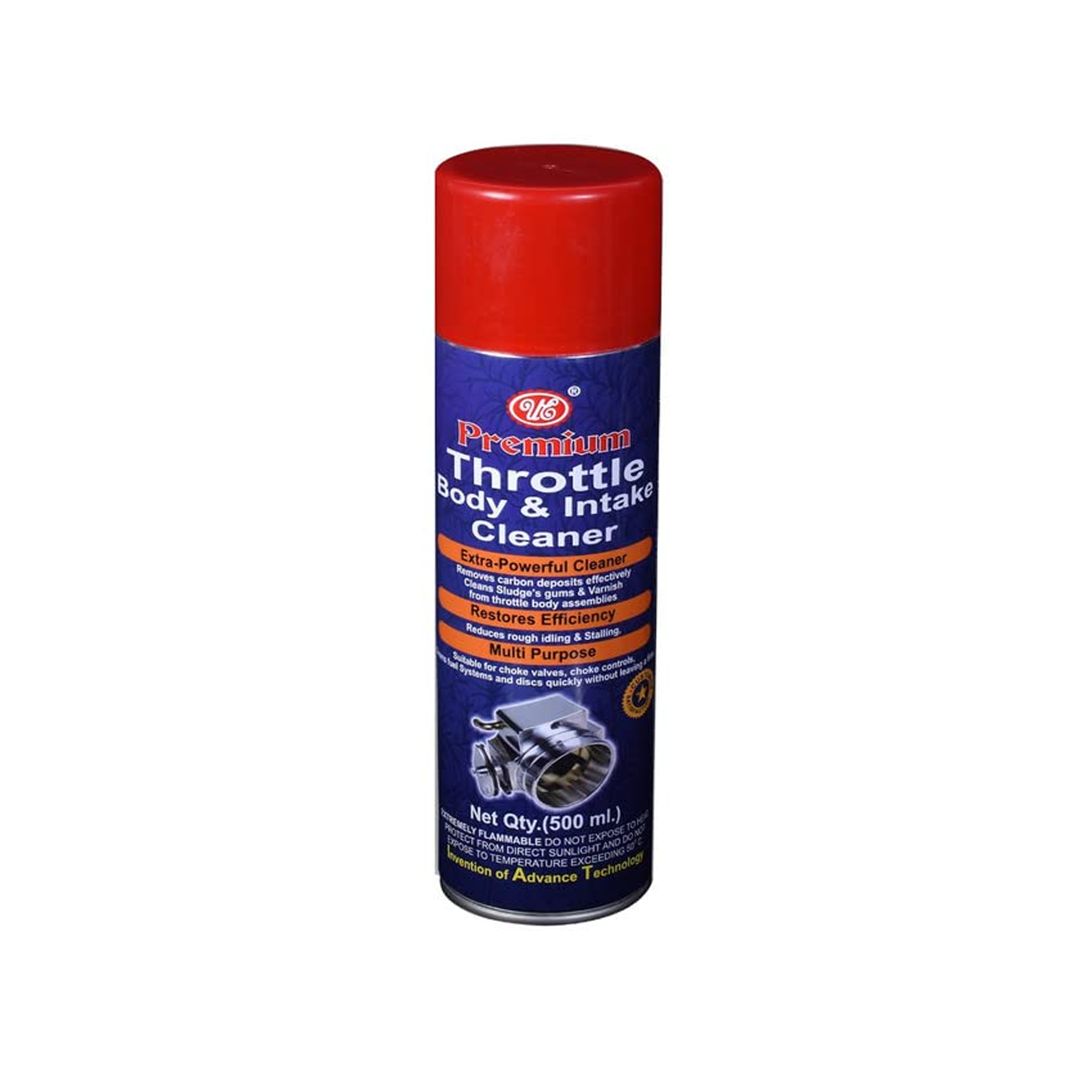 UE Premium Throttle Body And Intake Cleaner - 500ml