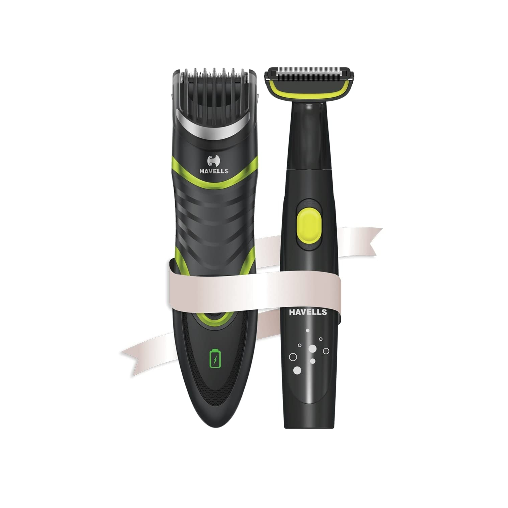 Havells Men's Grooming Combo Pack - GS6544 - Black & Green