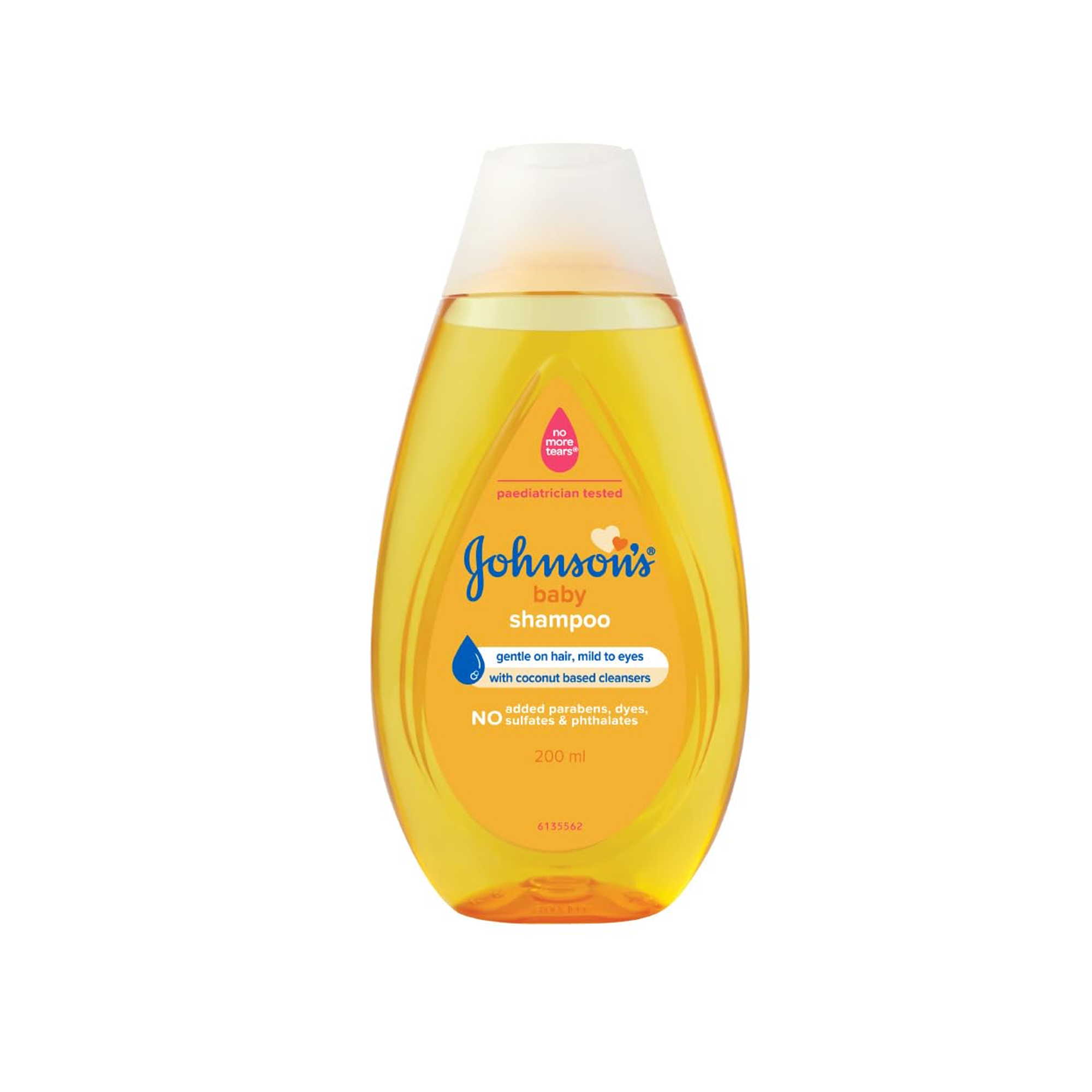 Johnson's Baby Shampoo - Gently Cleanses Hair And Mild To Eyes - 200ml