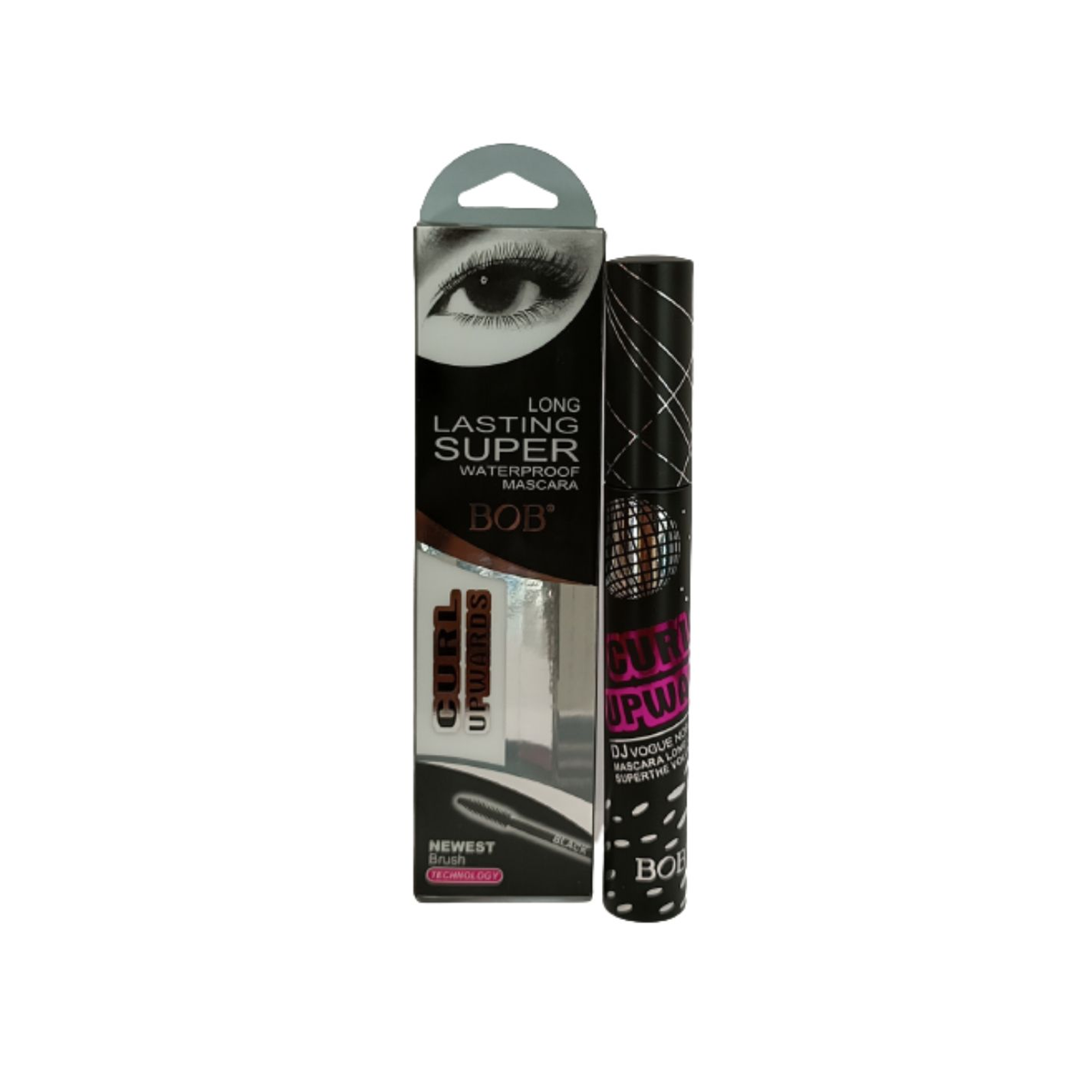 BOB Mascara - Long Lasting Super Waterproof Mascara - Curl Upwards (043016)