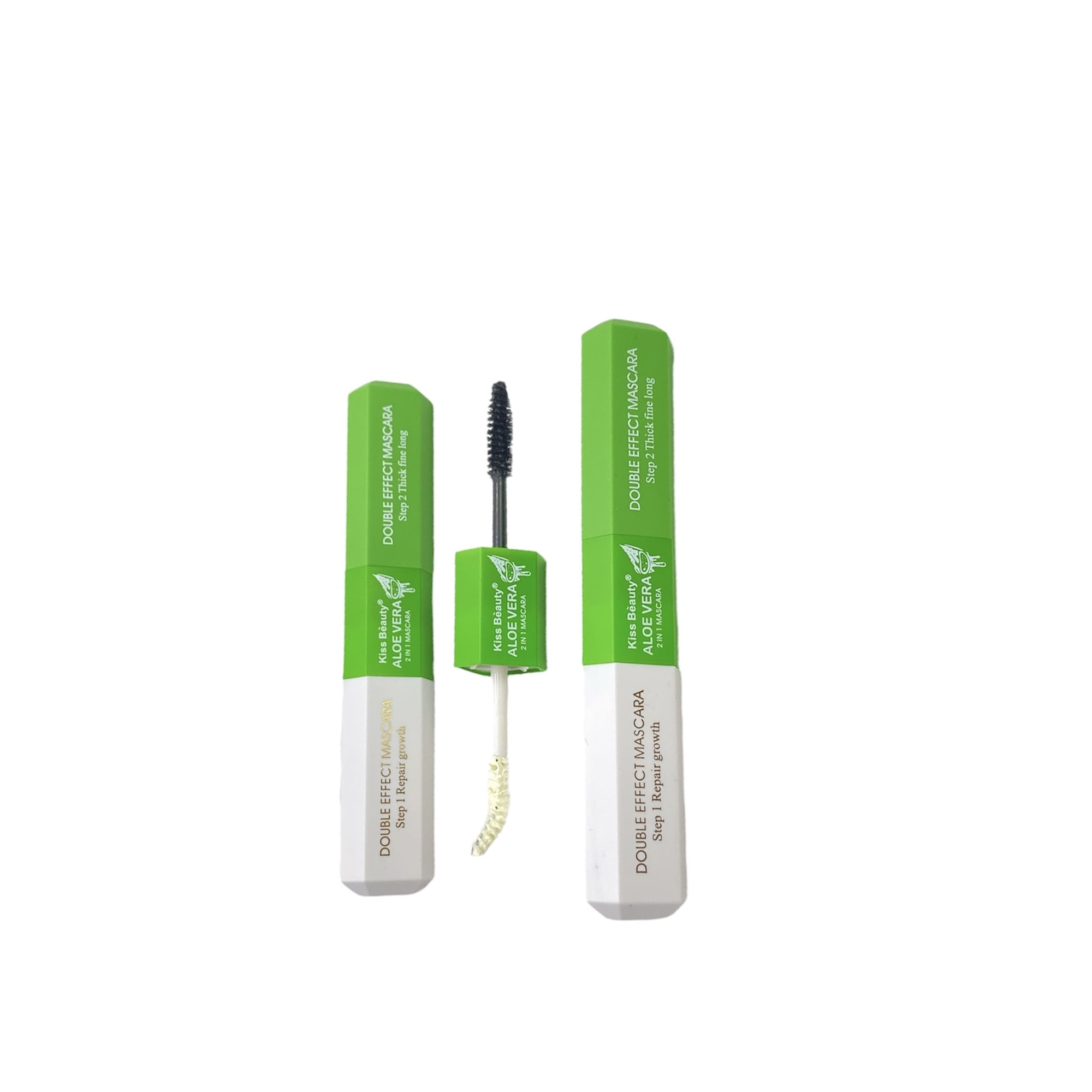 Kiss Beauty Aloe Vera 2 in1 Mascara, Lash Maximizer Base, 14ml (56783-03A)