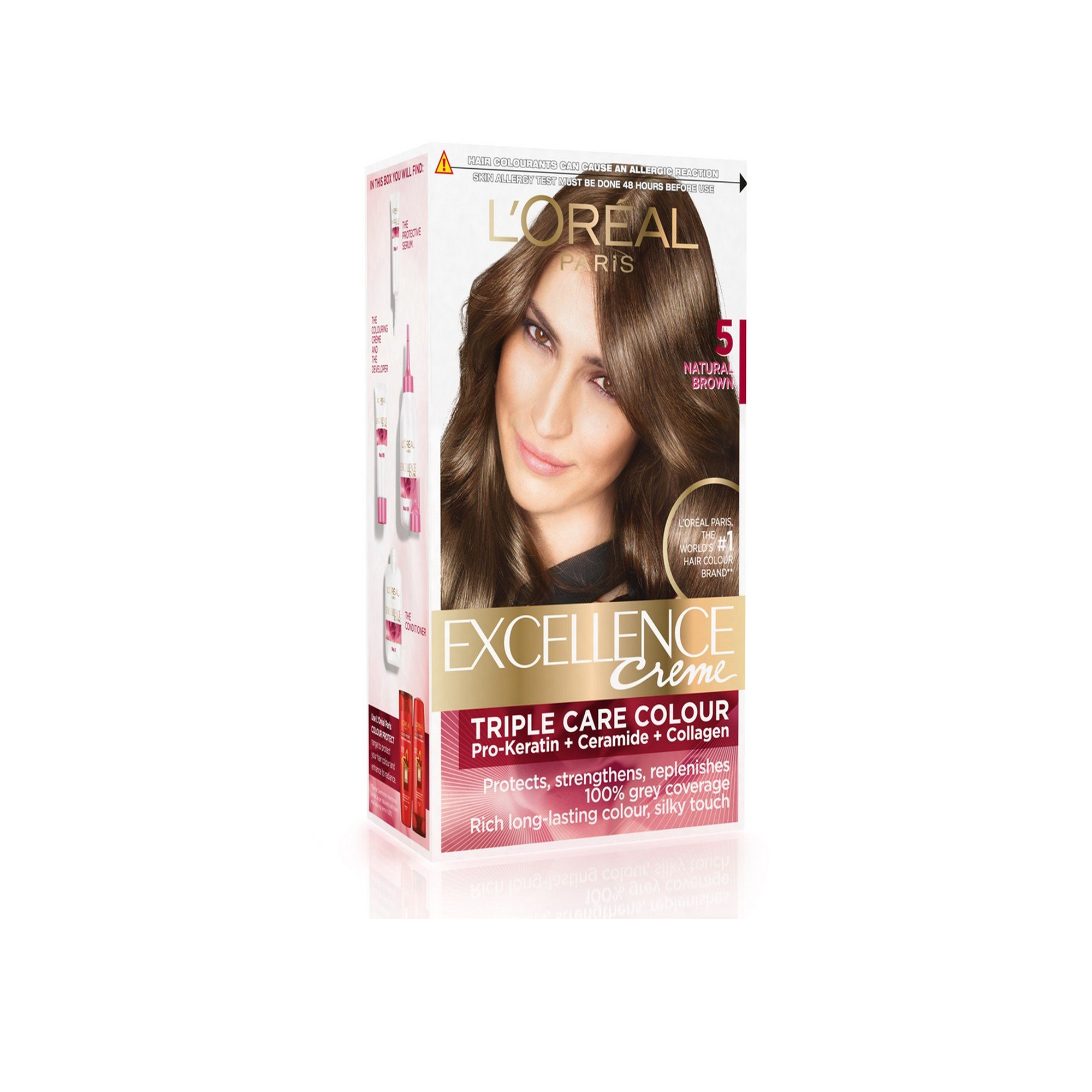 Loreal Paris Excellence Creme - Light Brown 5