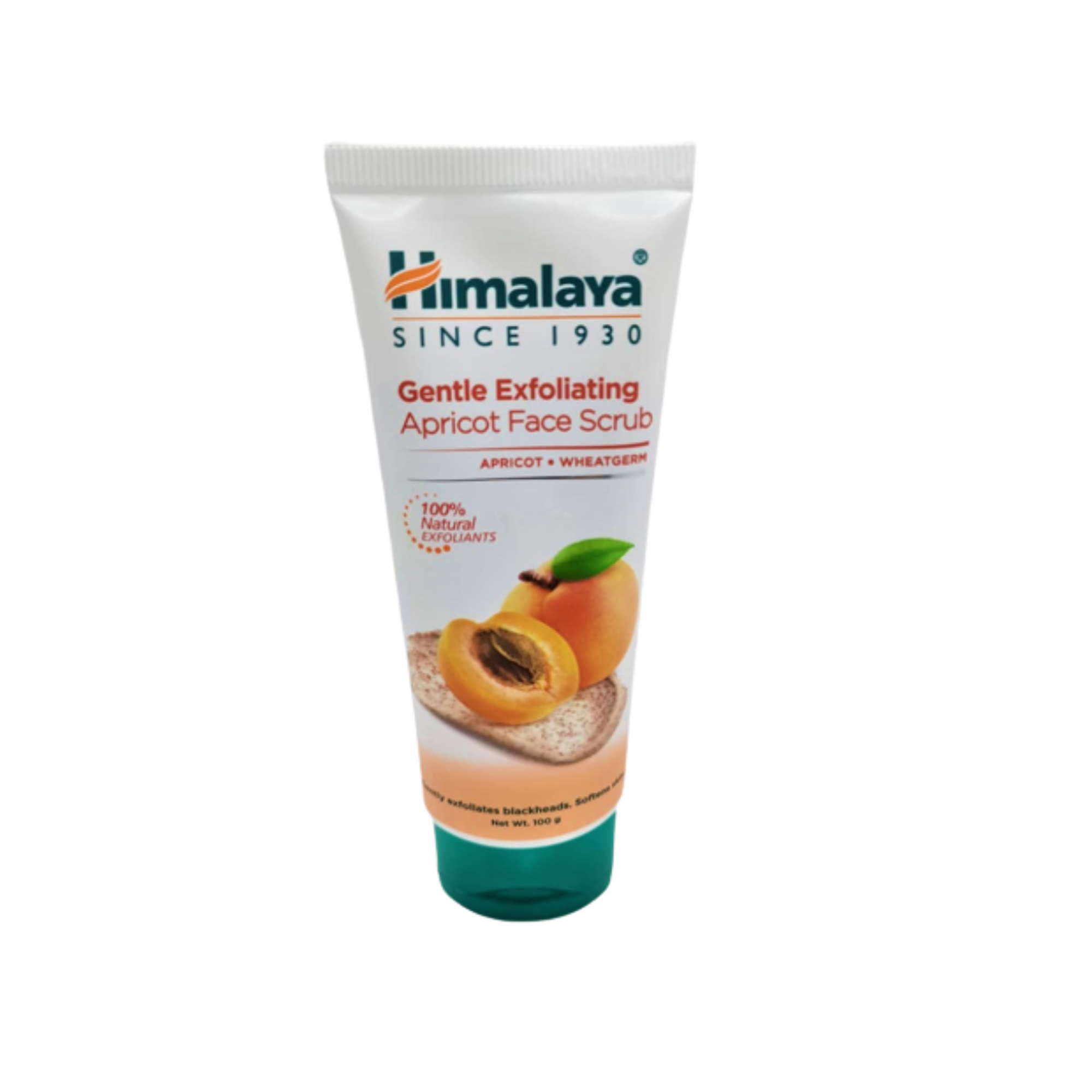 Himalaya Gentle Exfoliating Apricot Face Scrub - 100% Natural Exfoliants - 100g