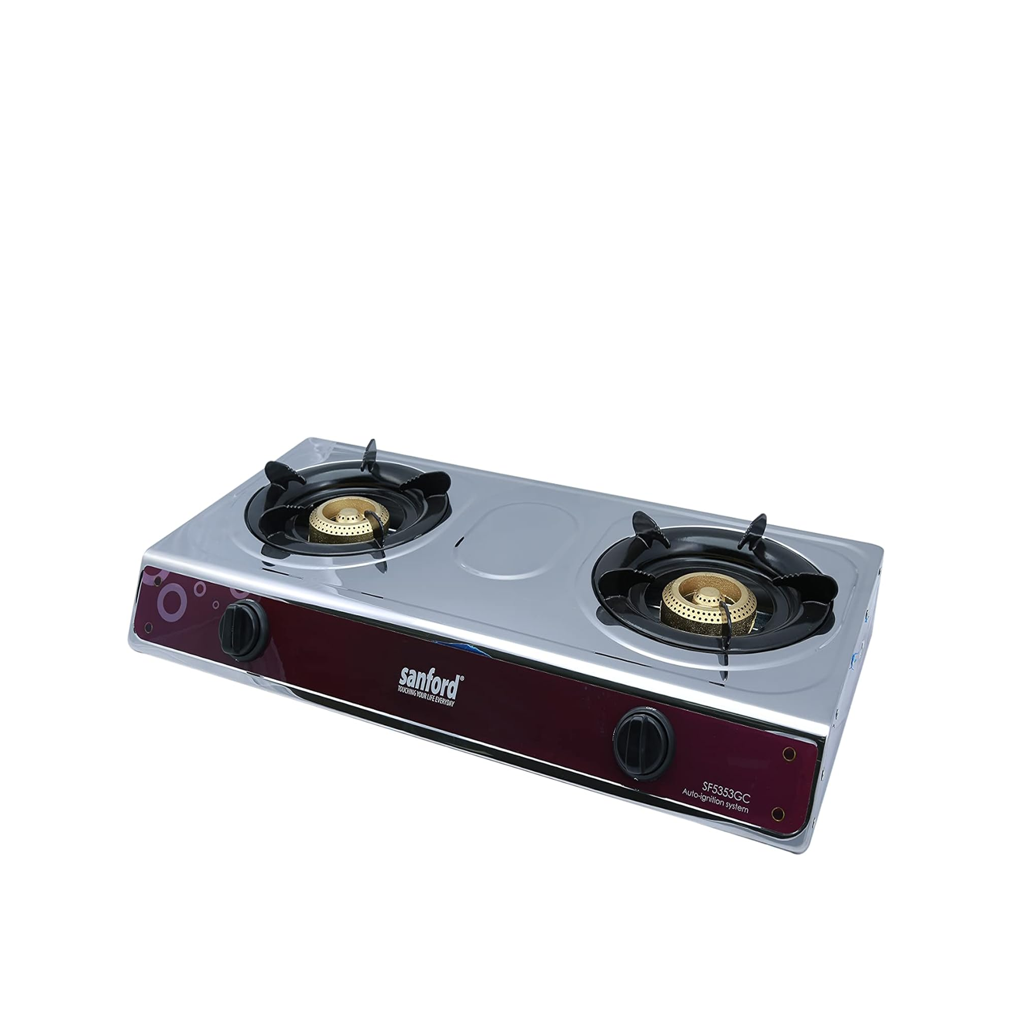 Sanford Gas Stove Double Burner - SF5353GC - Steel