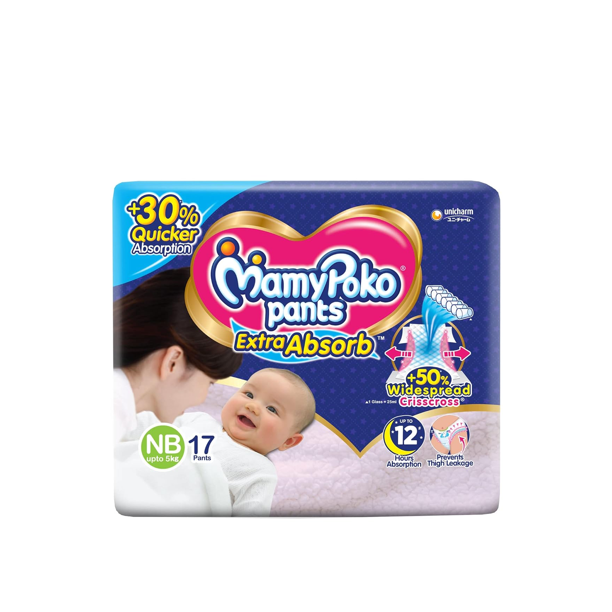 Mamy Poko Pants NB - 17