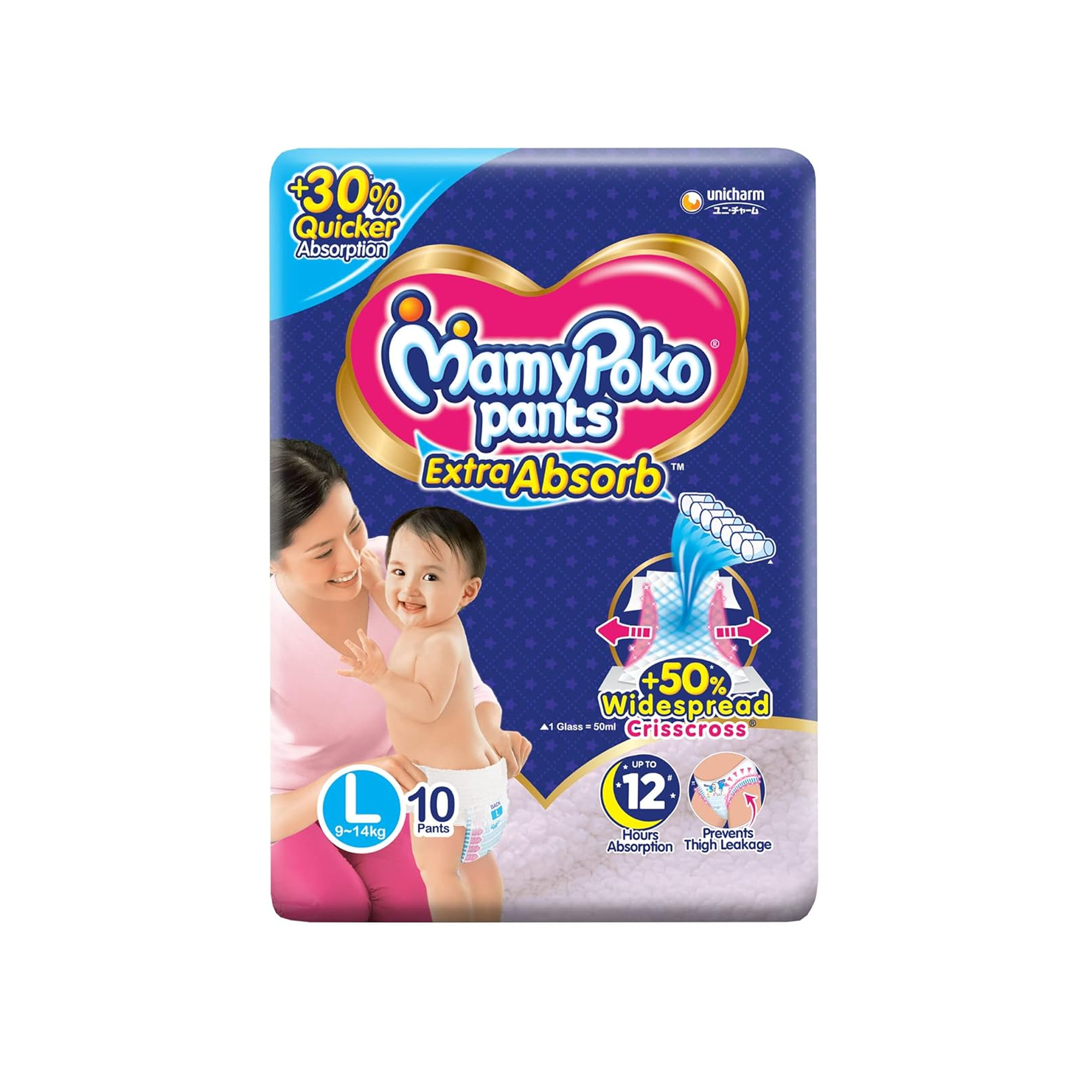 Mamy Poko Pants L - 10