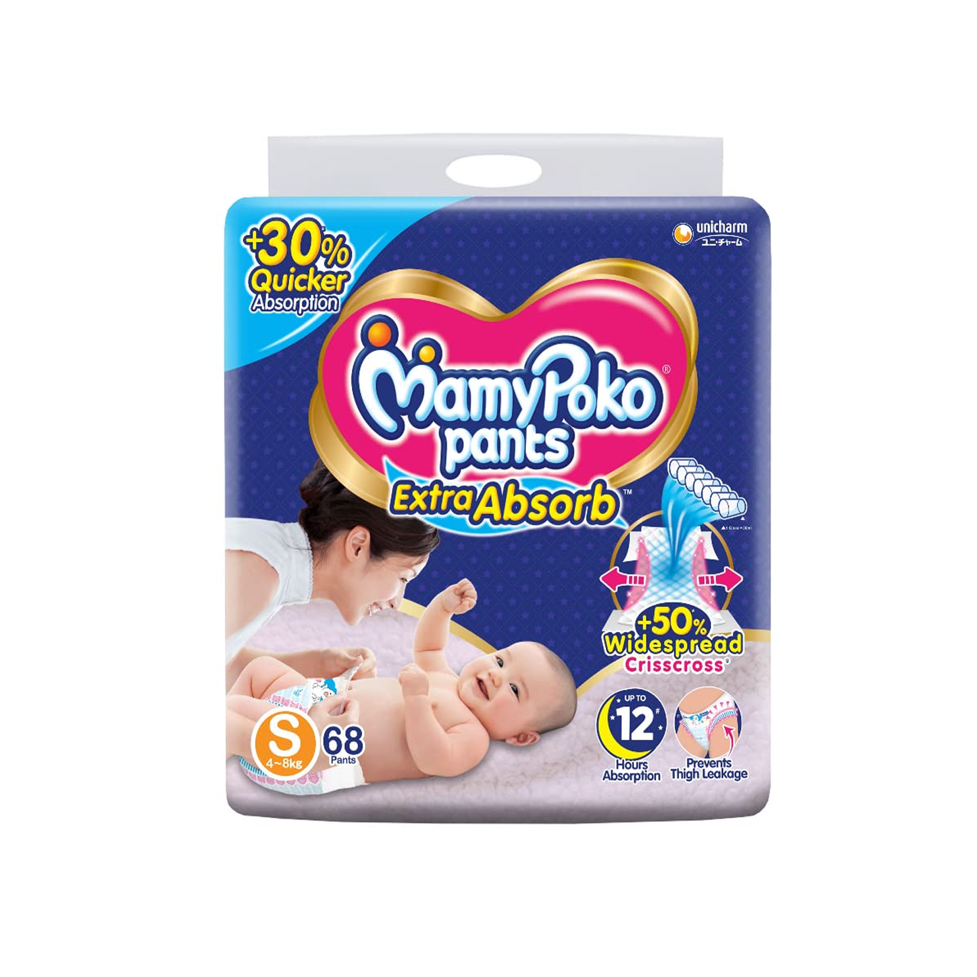 Mamy Poko Pants S - 68