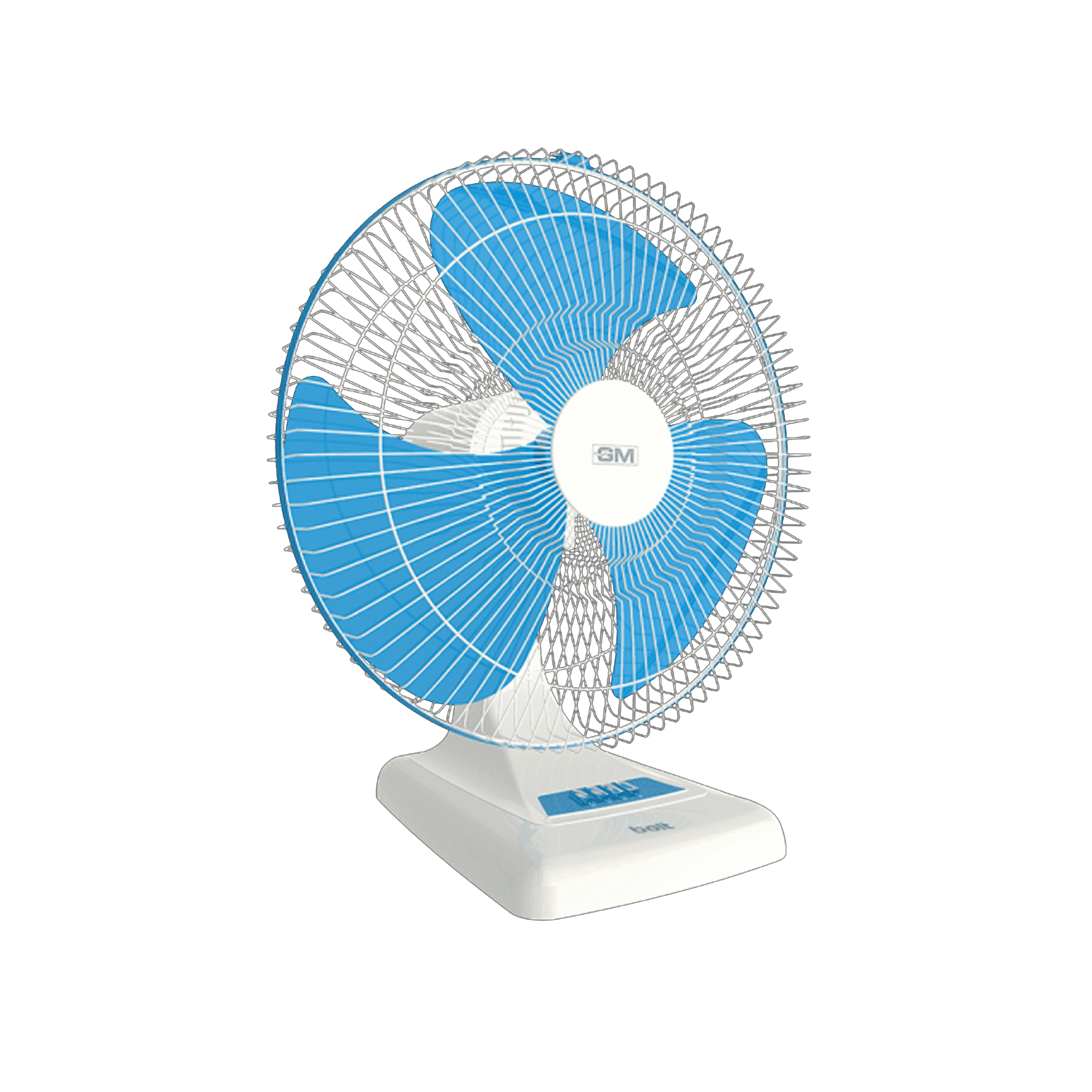 GM Livo 400mm NS Table Fan (TFB160023BLGL) - Blue