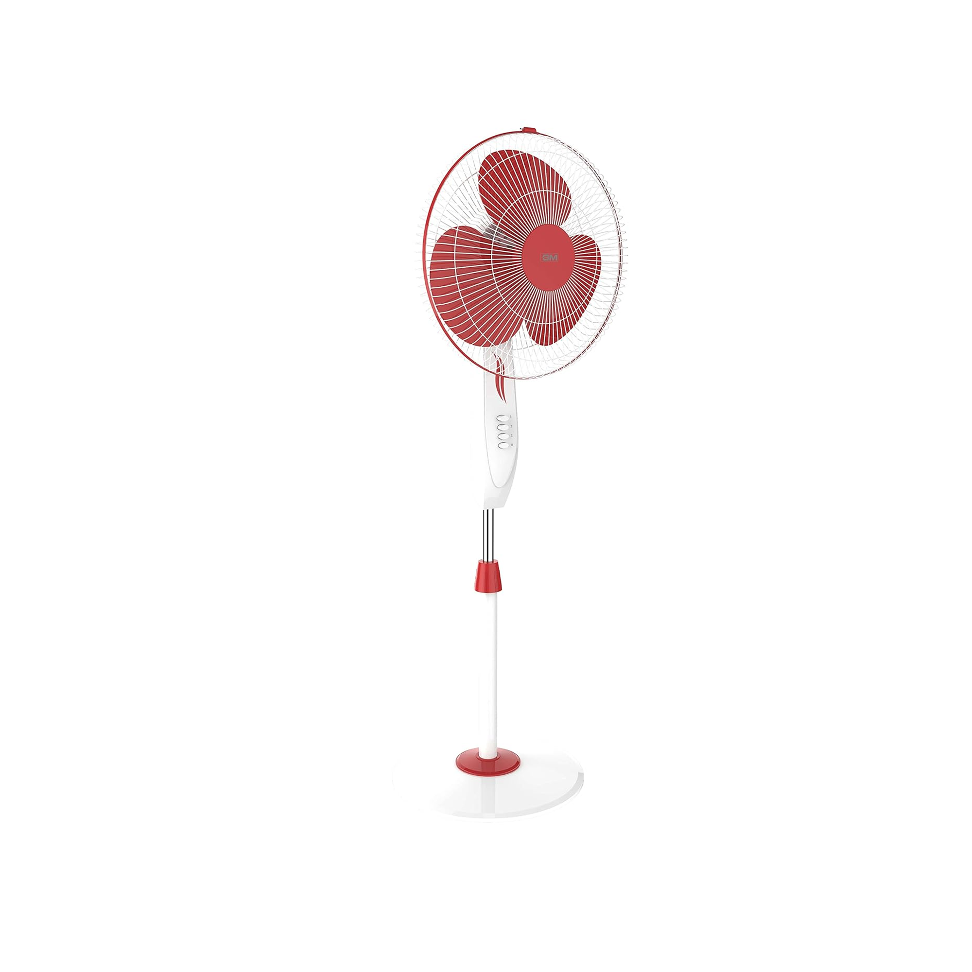 GM Livo 400mm NS Pedestal Fan (PFB160025BLGL) - Burgundy