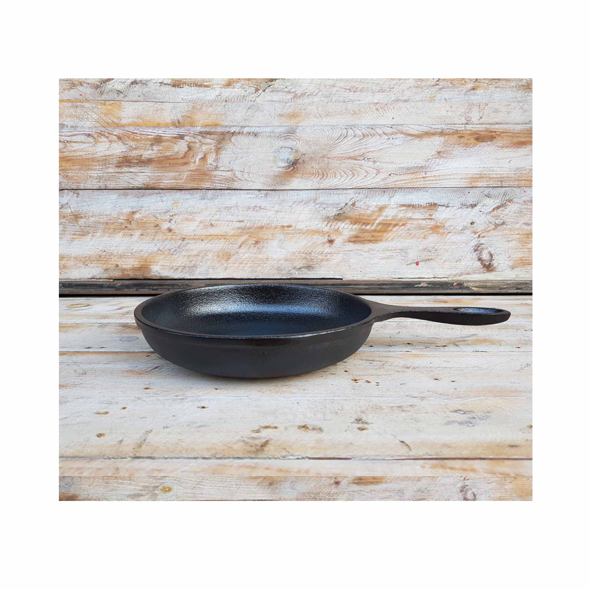 Promotional Offer König Pre-Seasoned Chinese Cast Iron Wok 8 inches, 8 inches, 1.3Kg