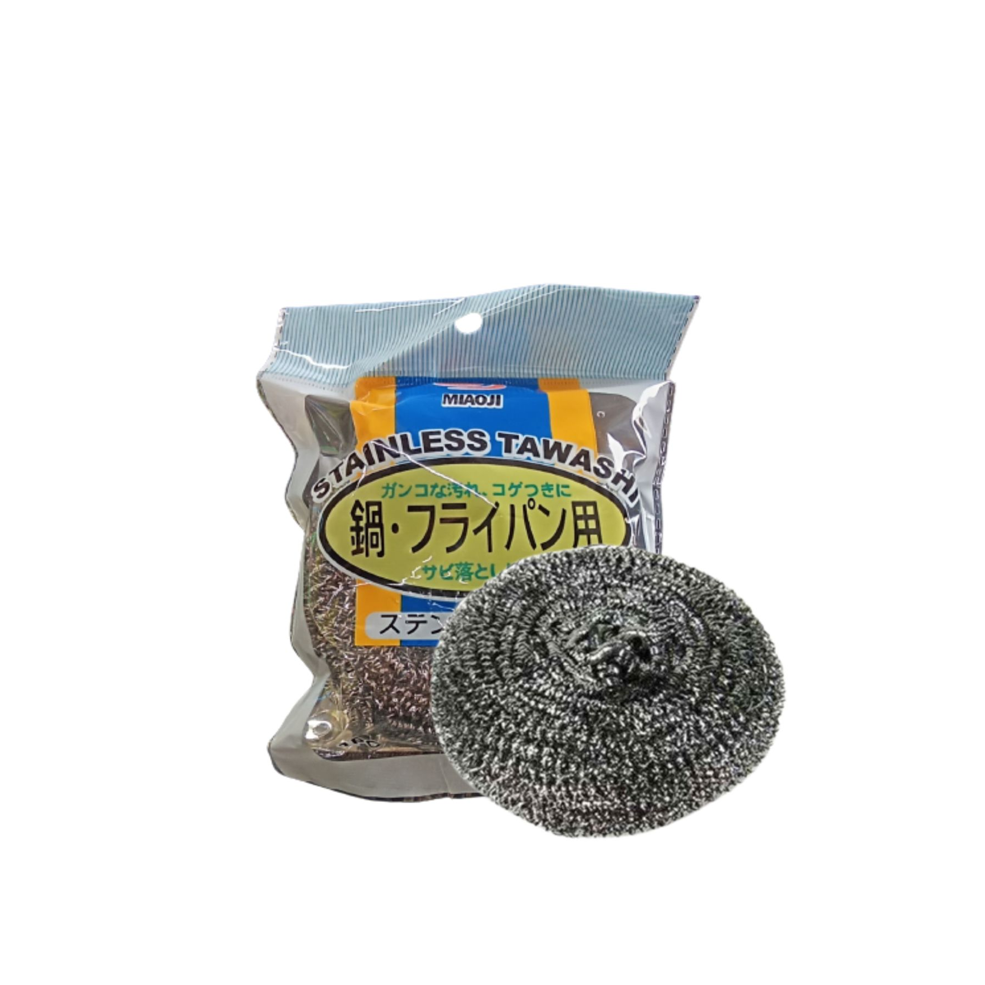 Miaoji Stainless Tawashi - Steel Jute - 50g