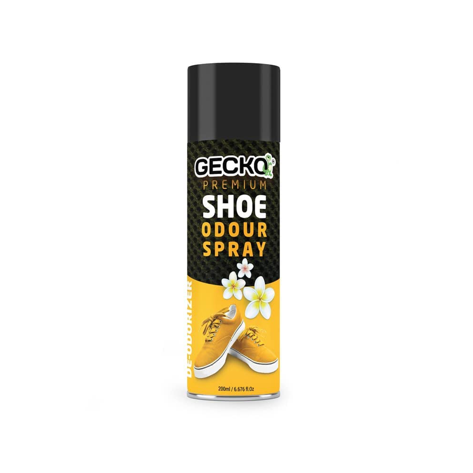 Gecko Shoe Odour Spray - Footwear Odour Remover Spray - 200ml - Pack of 1