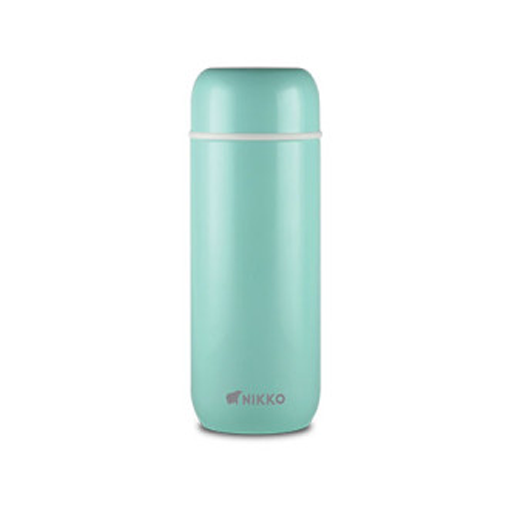 Nikko Stainless Steel Vacuum Flask - Green, 200ml