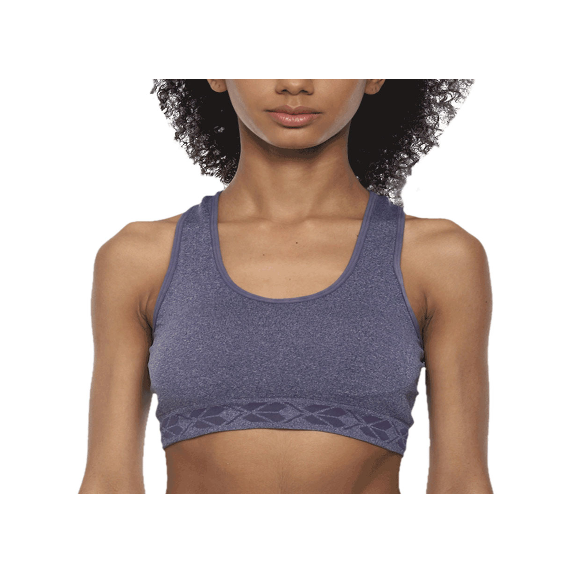 NIVIA Sports Bra Top - Navy Blue - S