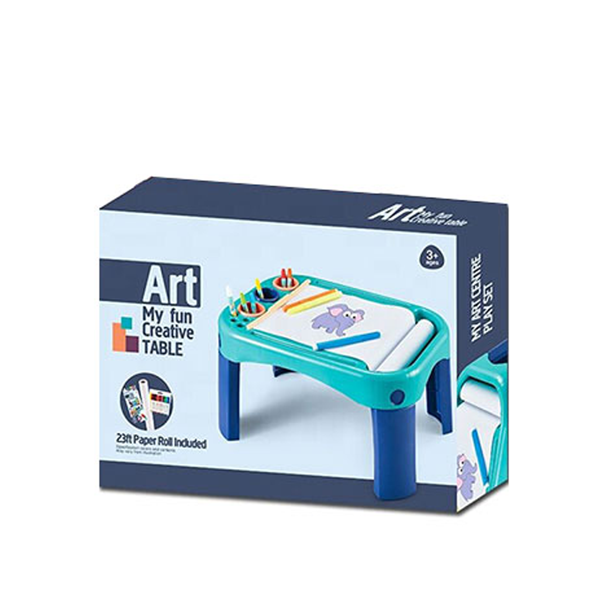 Art My Fun Creative Table - 23ft Paper Roll Included