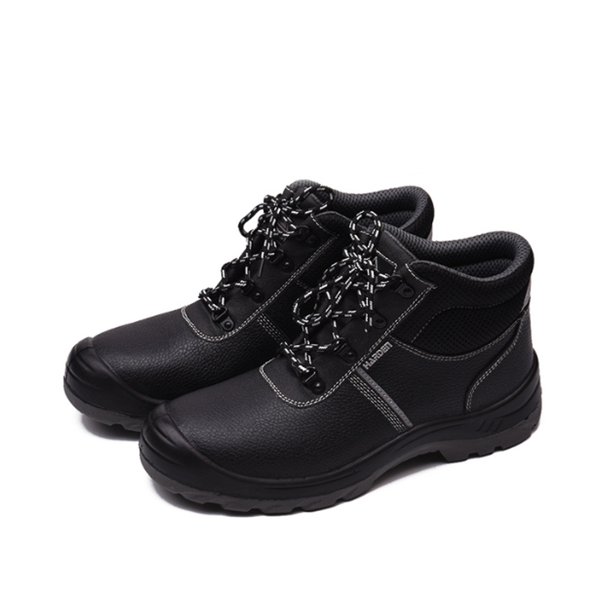 Harden Safety Footwear - Leather - Black