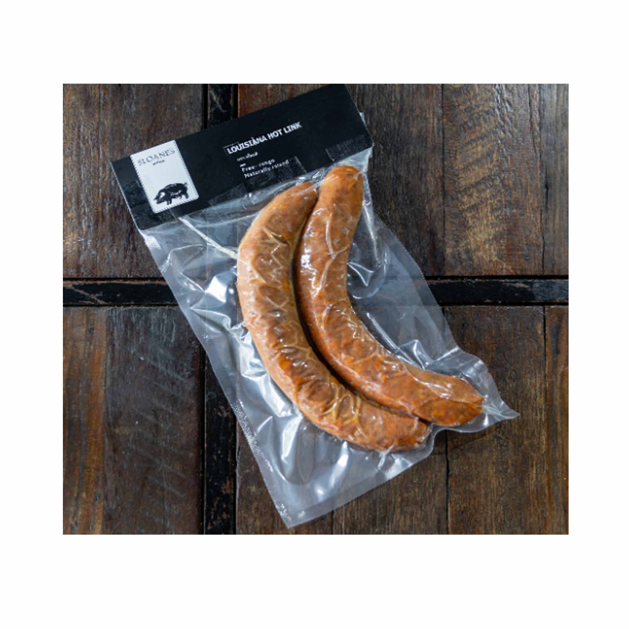 Sloane's Louisiana Hot Link Sausage, 1kg - Frozen